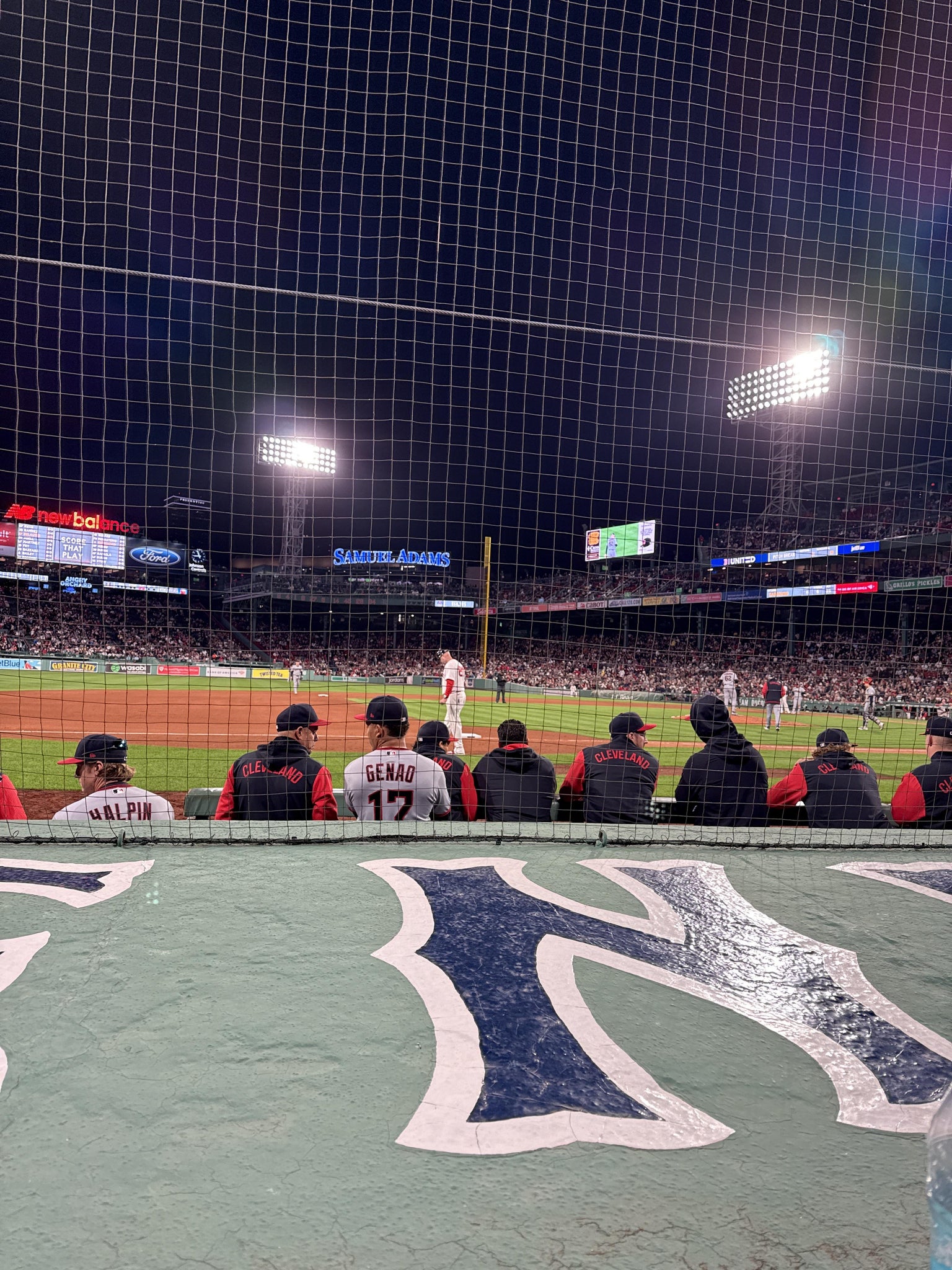 Real Fan View taken from Field Box 66 at Fenway Park by Alan M