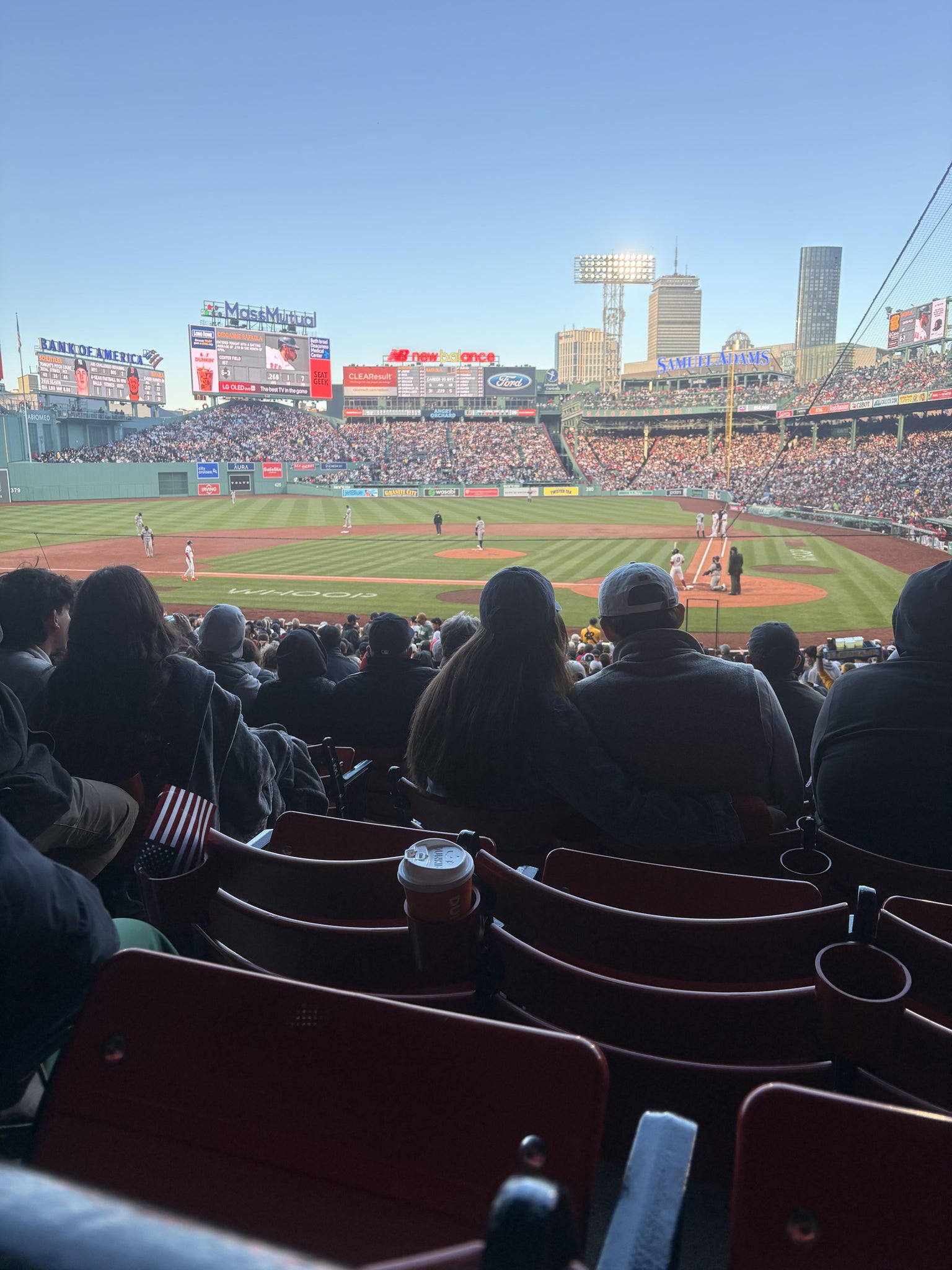 Real Fan View taken from Grandstand 24 at Fenway Park by Jessica O