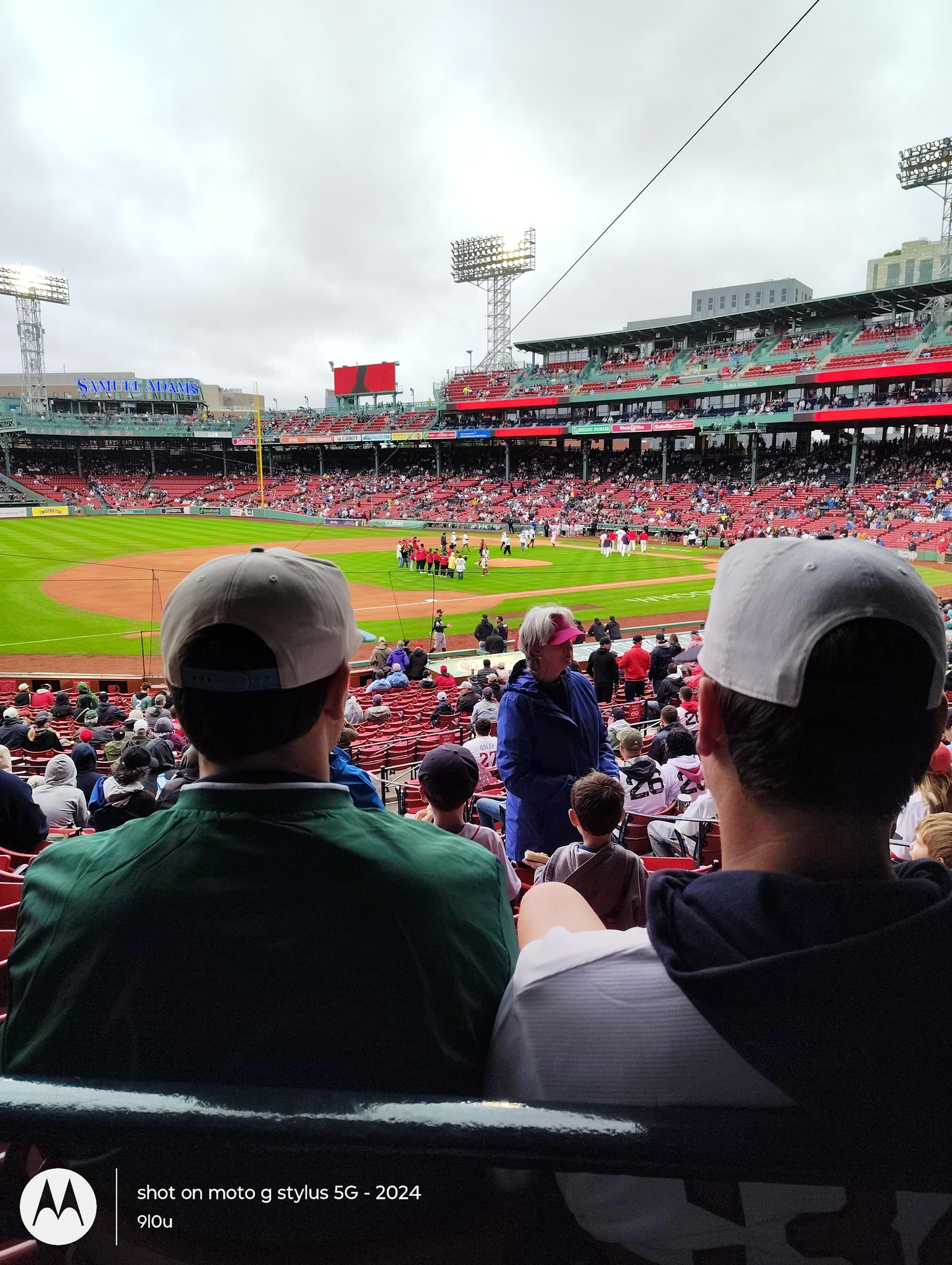 Real Fan View taken from Grandstand 29 at Fenway Park by Rachel C