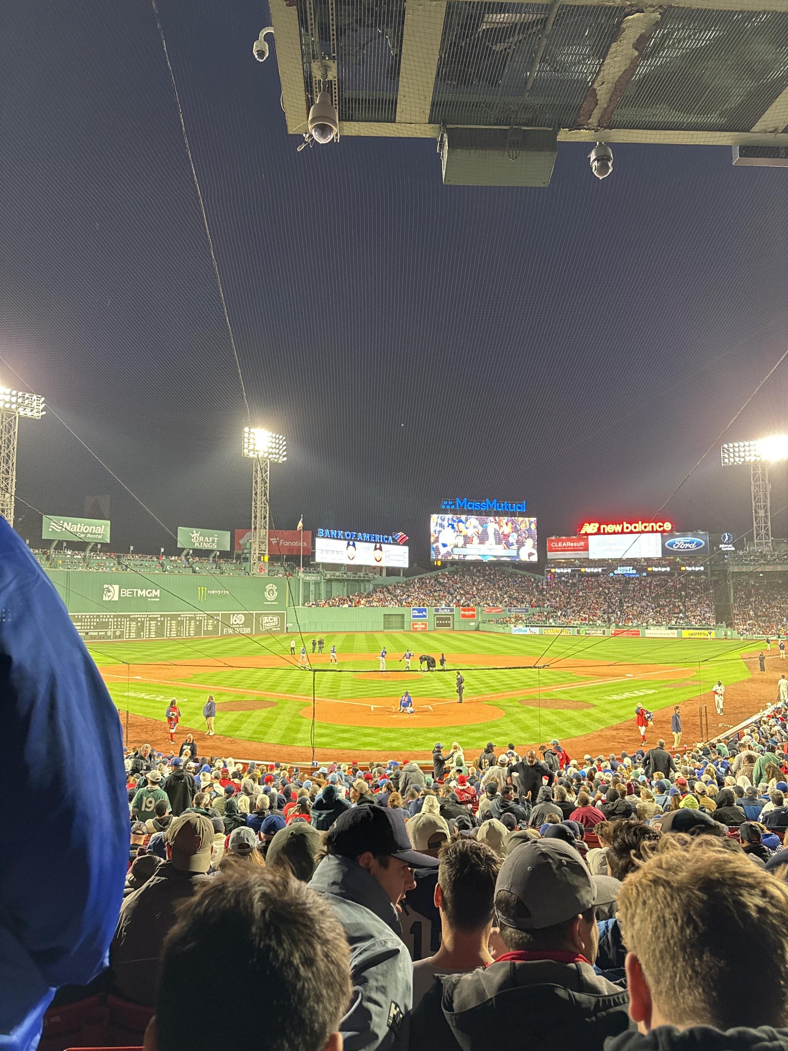 Real Fan View taken from Loge Box 131 at Fenway Park by Aimee D