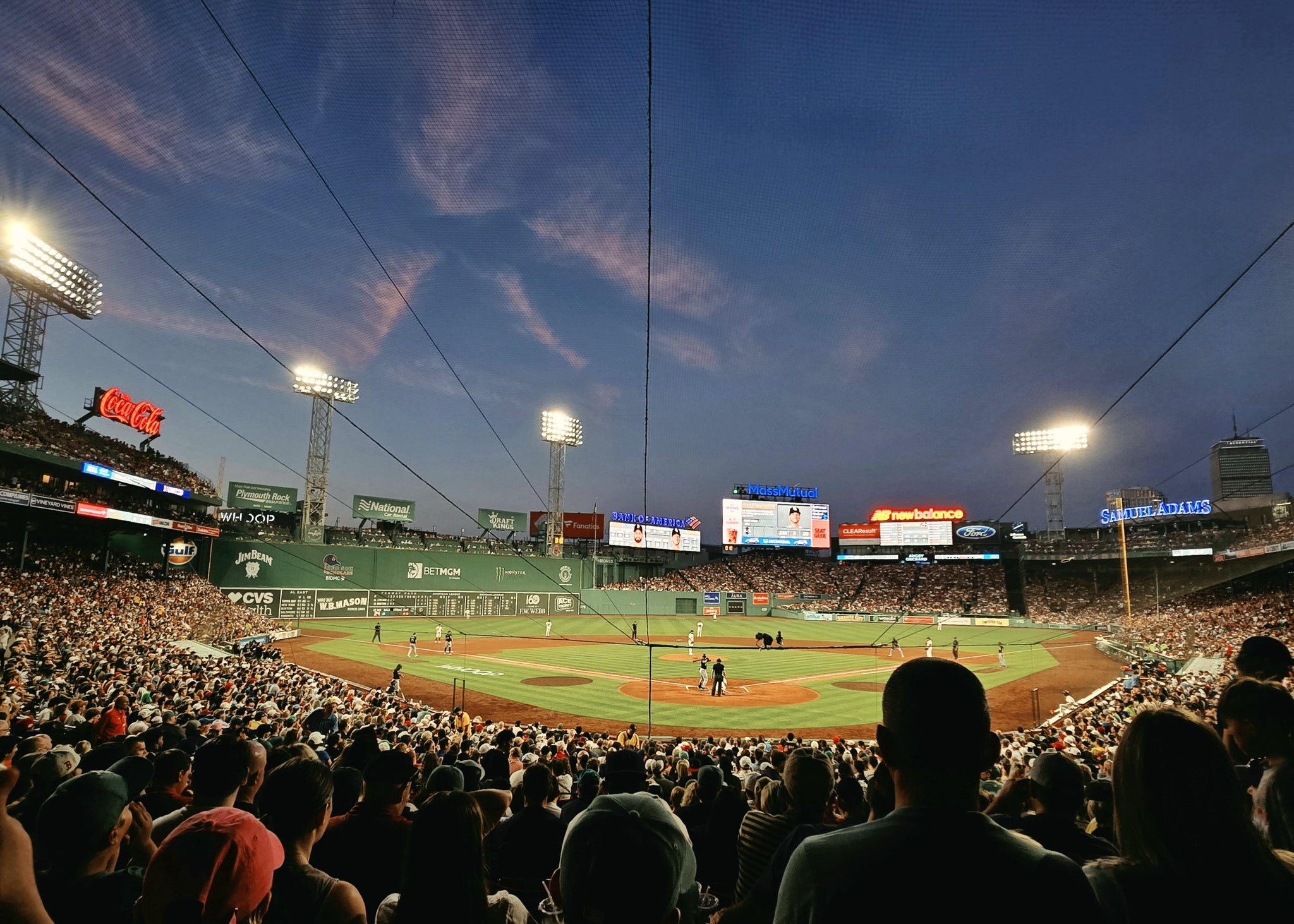 Real Fan View taken from Loge Box 132 at Fenway Park by Matthew W