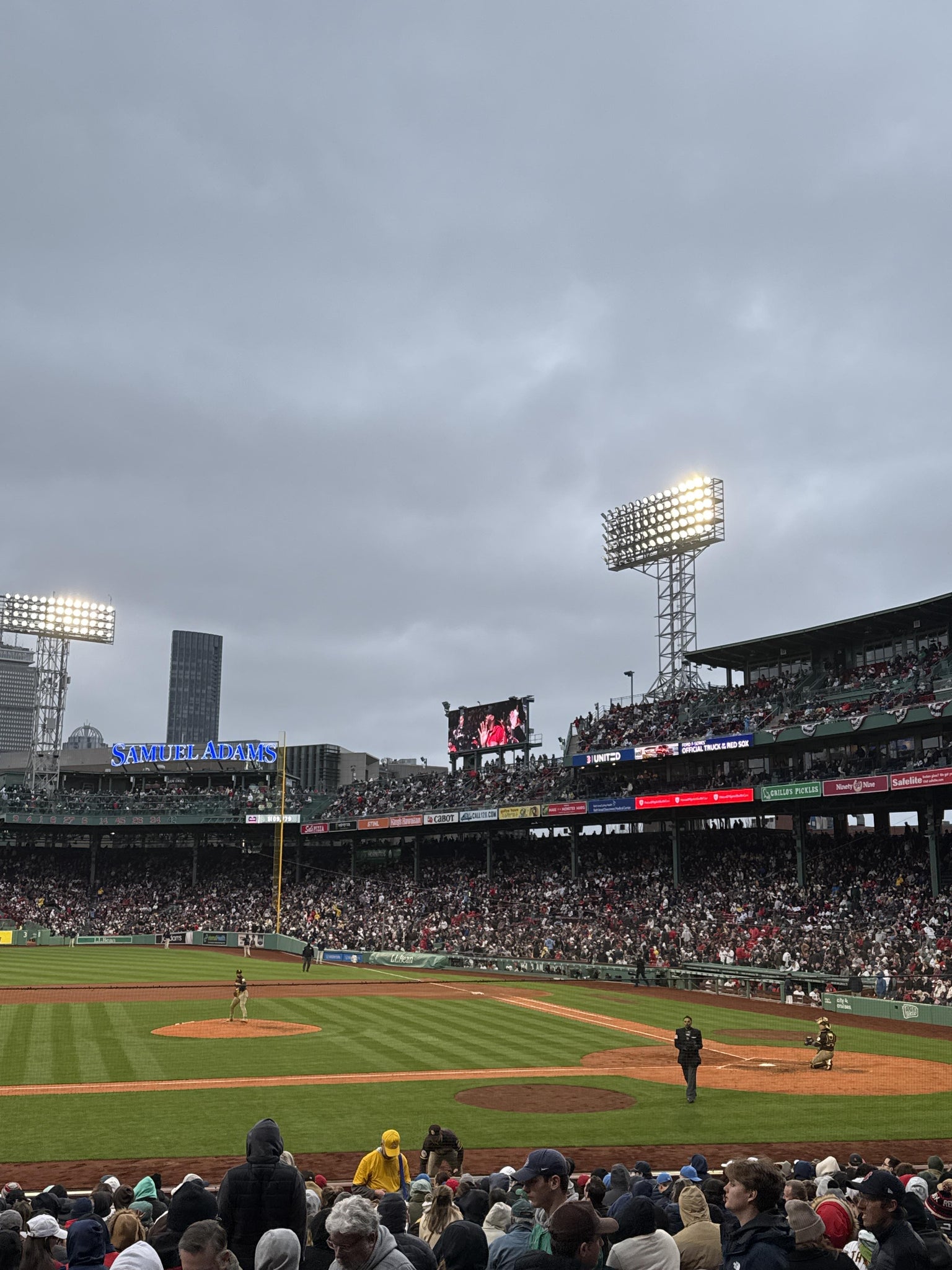 Real Fan View taken from Loge Box 146 at Fenway Park by Juan R