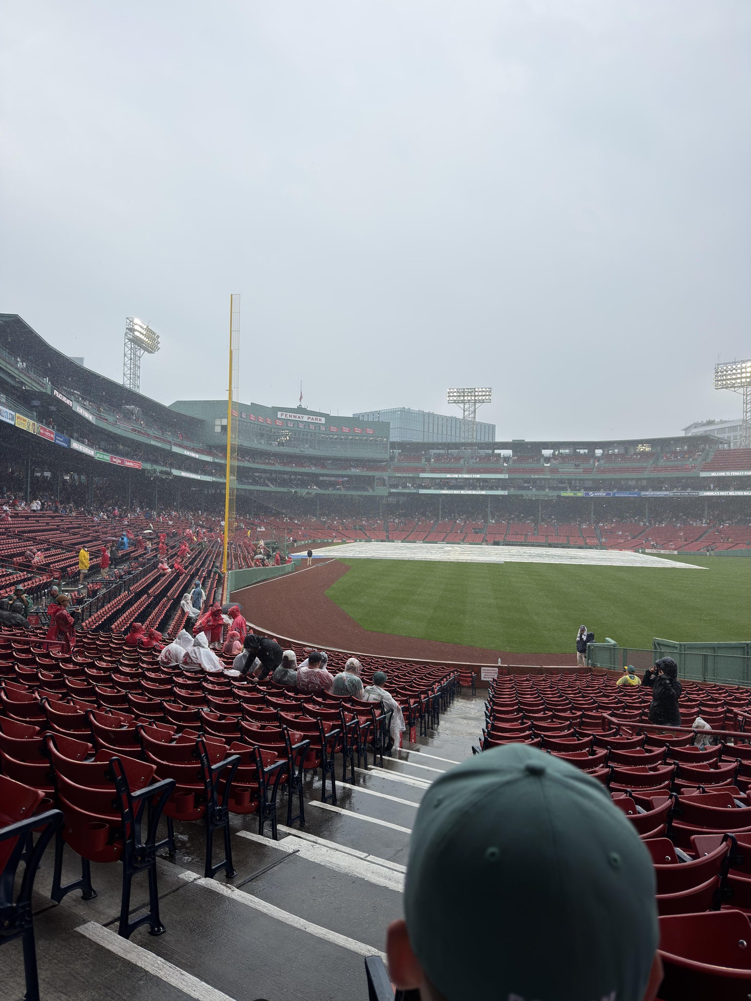 Real Fan View taken from Right Field Box 88 at Fenway Park by Marissa C