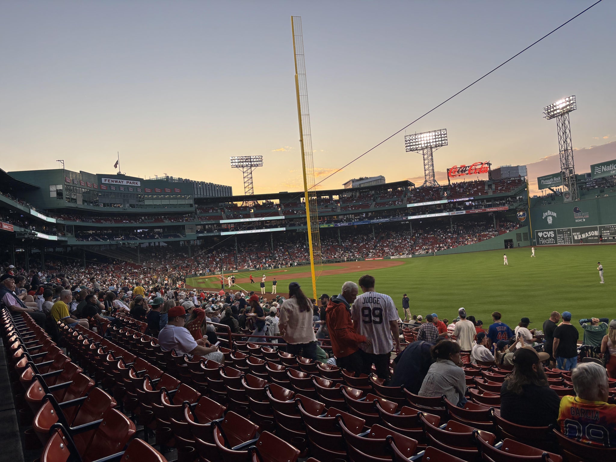 Real Fan View taken from Right Field Box 92 at Fenway Park by Anonymous User