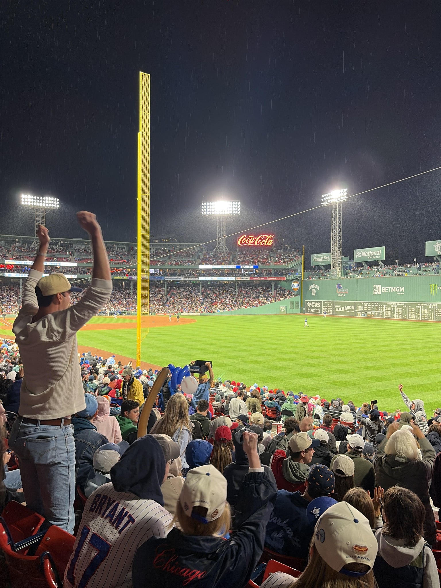 Real Fan View taken from Right Field Box 92 at Fenway Park by Liam S
