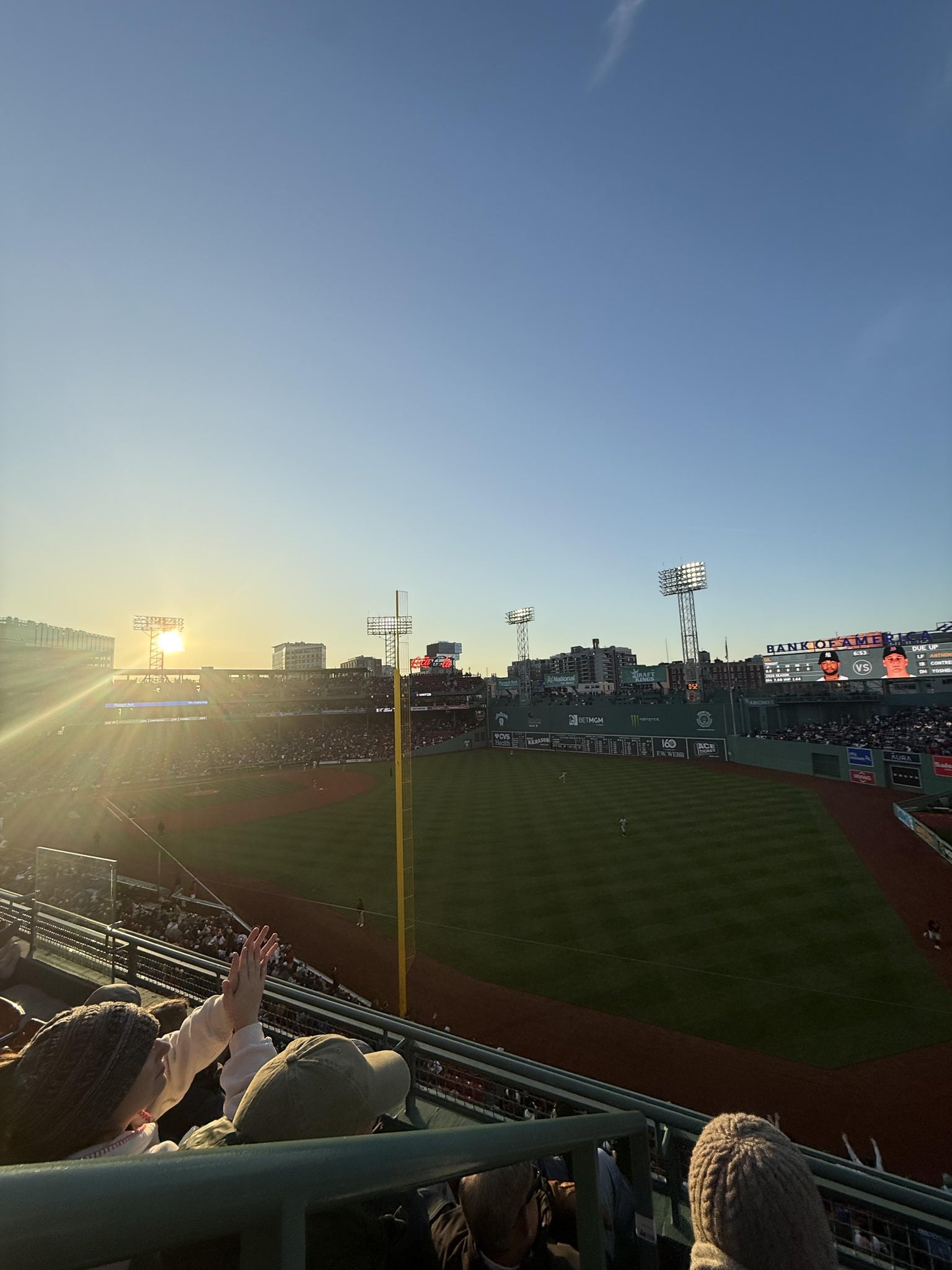 Real Fan View taken from Right Field Roof Box 37 at Fenway Park by Anonymous User