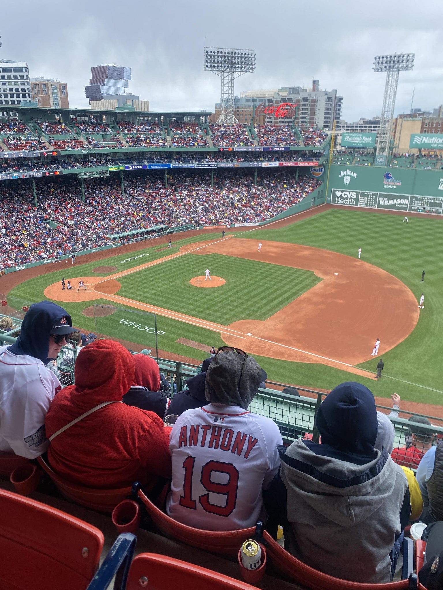 Real Fan View taken from Section SB 3 at Fenway Park by Tom H