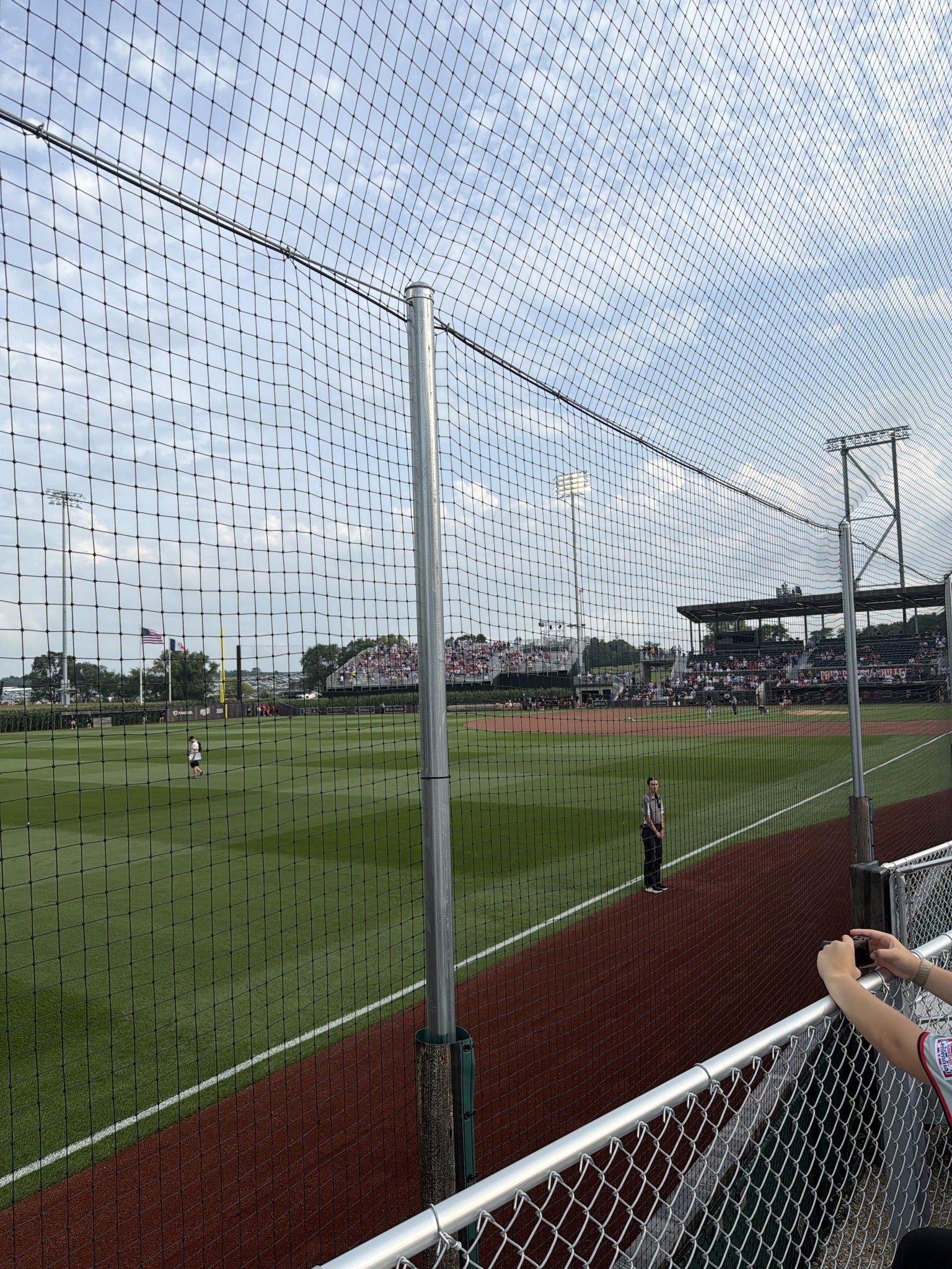 Real Fan View taken from Section 118 at Field of Dreams by Joshua L