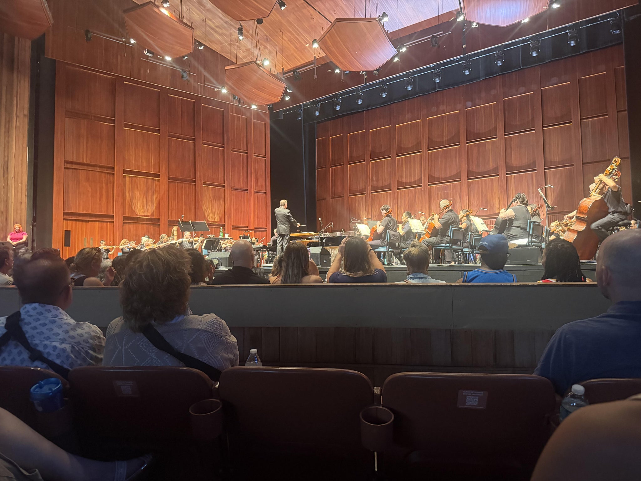 Real Fan View taken from P Orchr at Filene Center at The Wolf Trap by Latika B