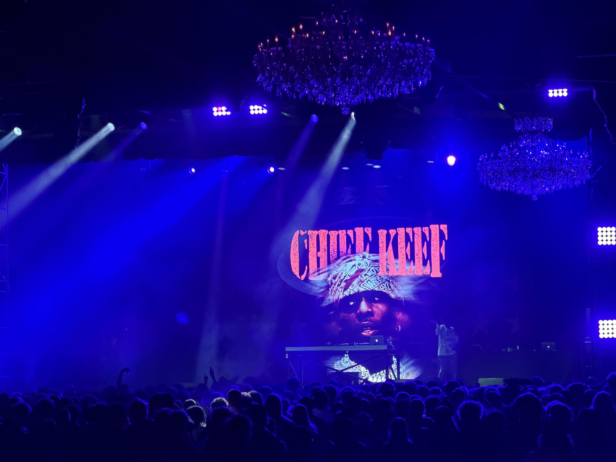Vue réelle des fans prise de la Section C au site Fillmore Auditorium - Denver par Carrie A