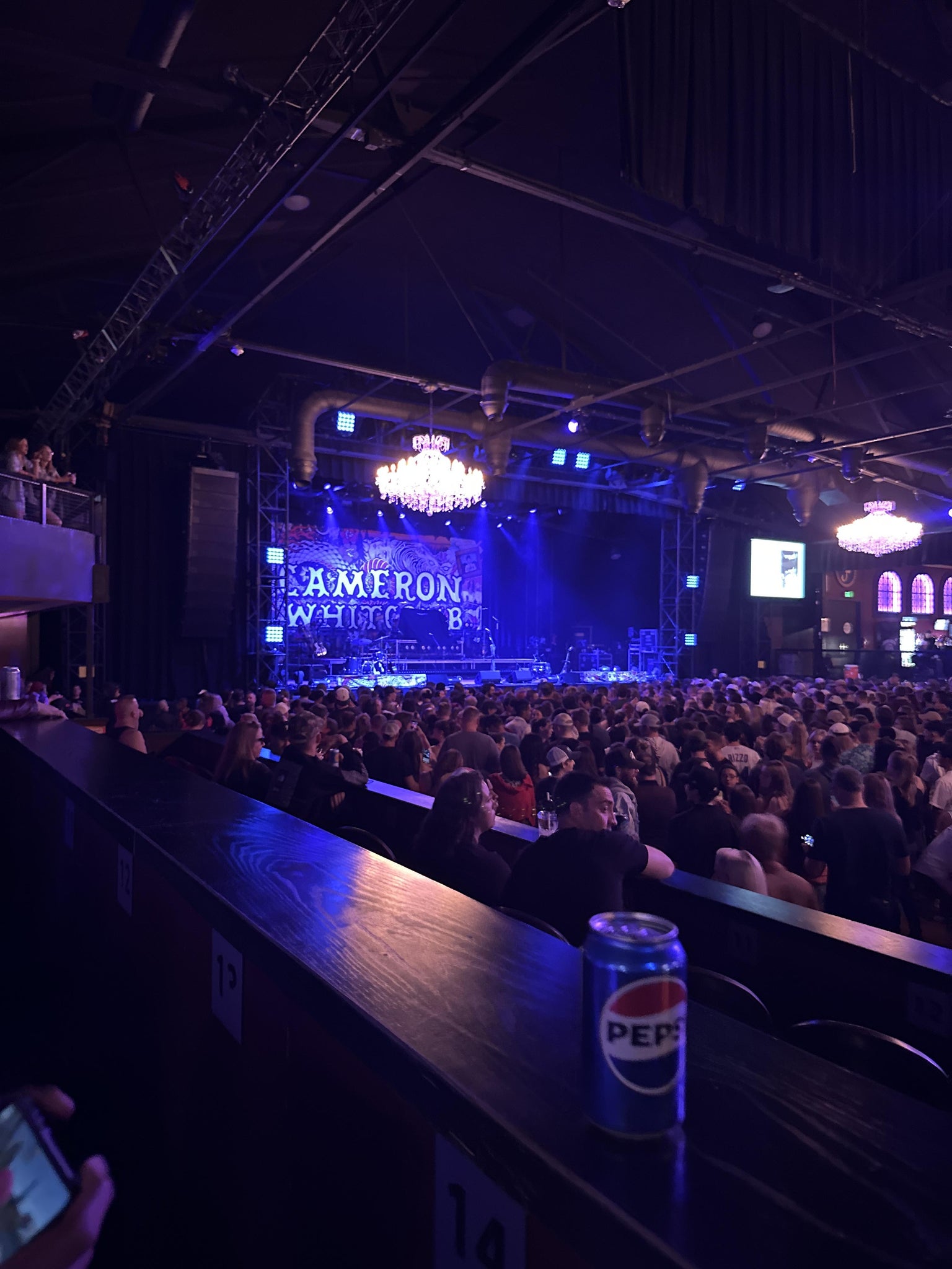 Real Fan View taken from West at Fillmore Auditorium - Denver by Caleb A