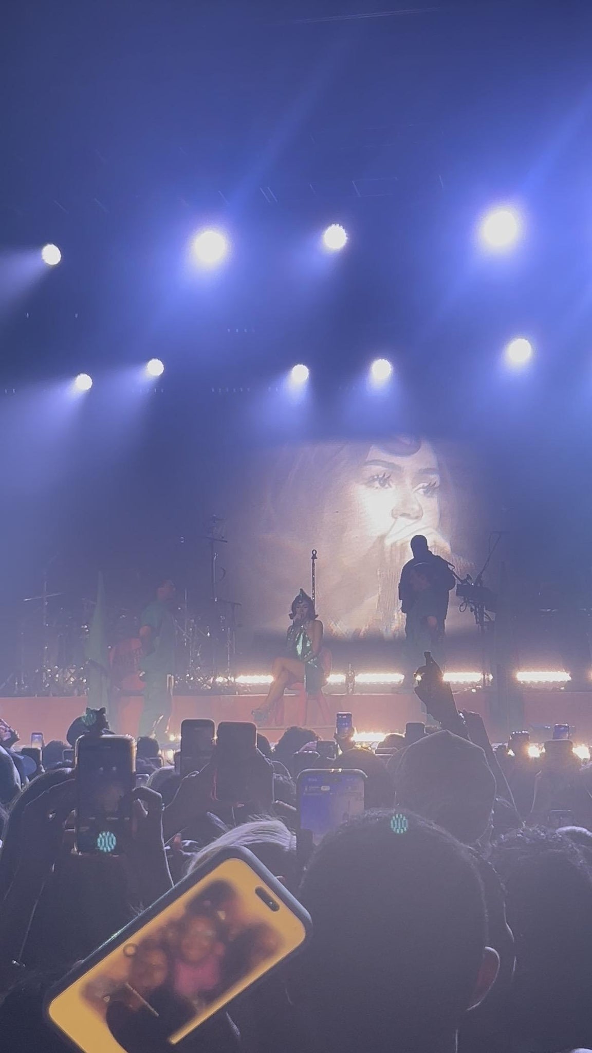 Real Fan View taken from GA Floor at Fillmore New Orleans by Bailey W