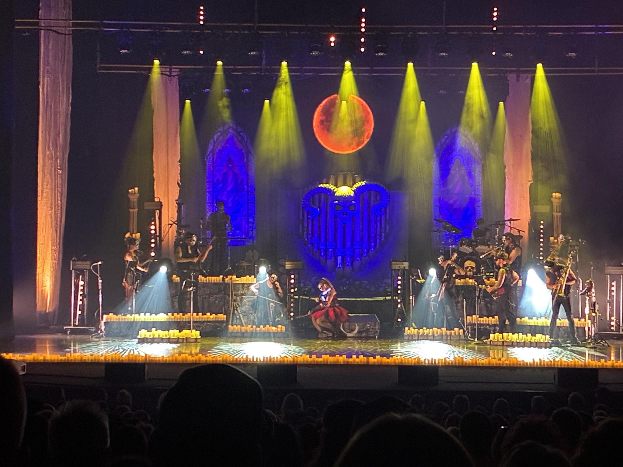 Real Fan View taken from Orchestra at Fine Arts Theatre at The Monument by Trent H