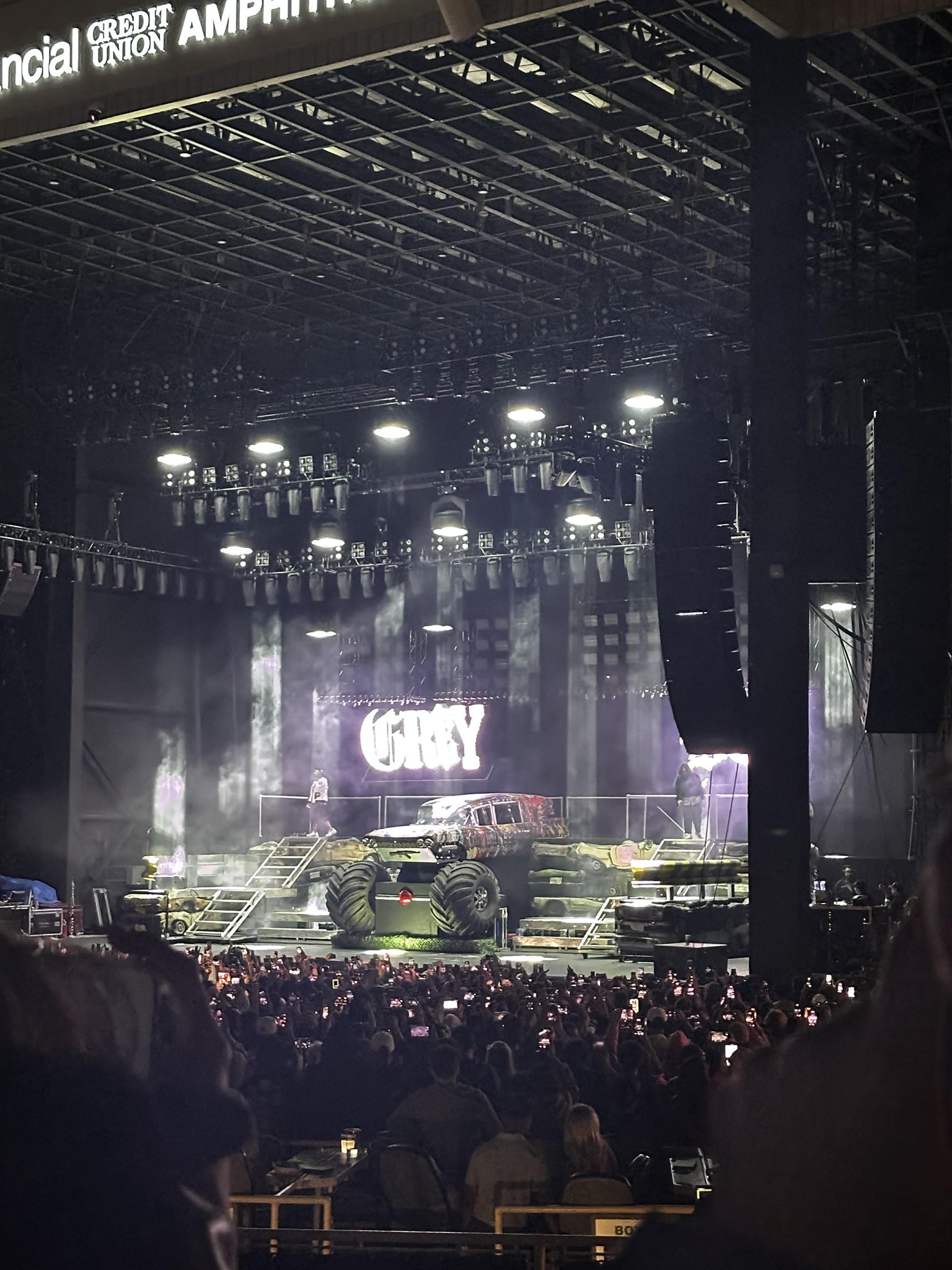 Real Fan View taken from Section 5 at First Financial Credit Union Amphitheater by Nia P