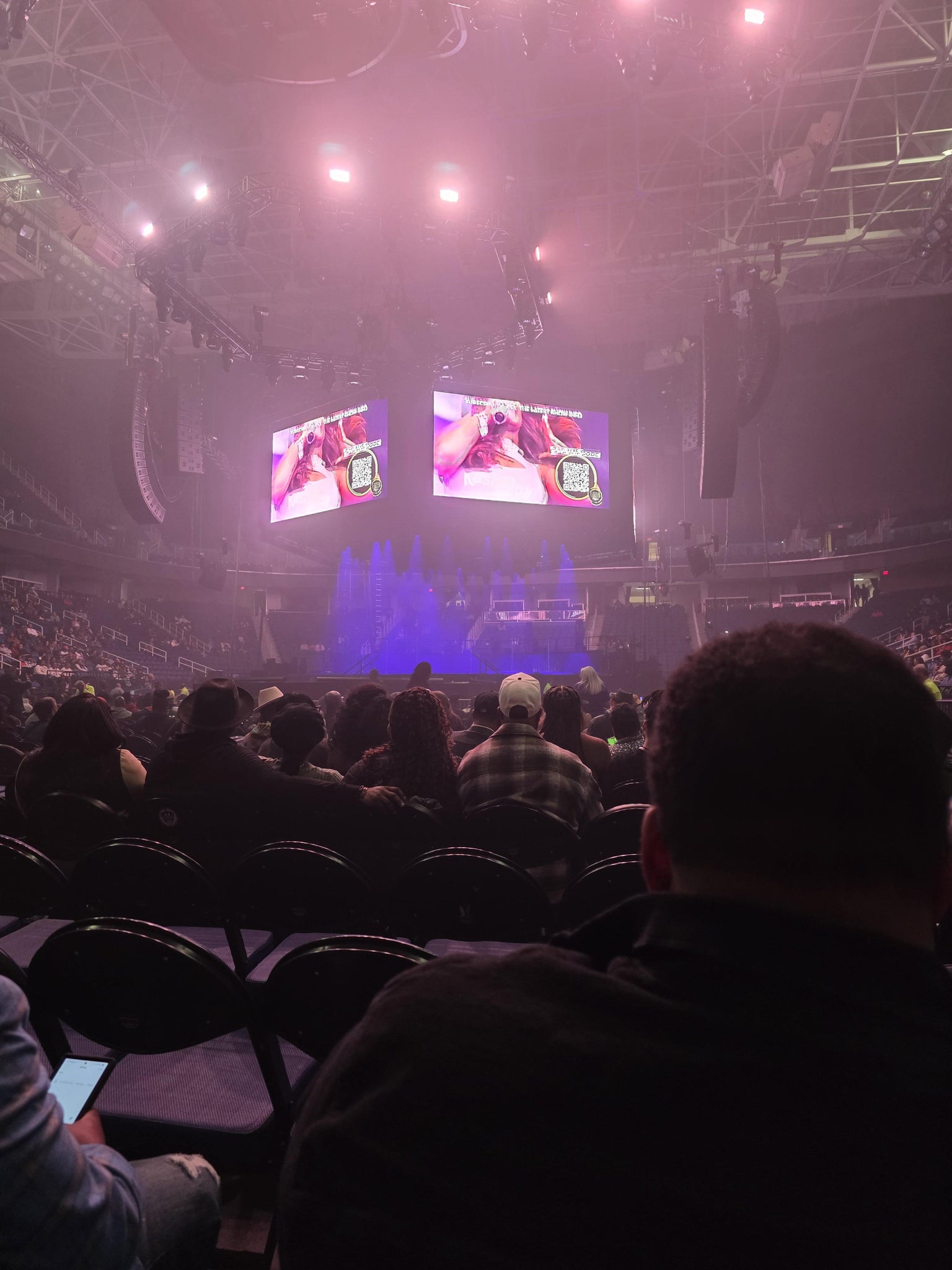 Real Fan View taken from Floor C at First Horizon Coliseum by Anonymous User