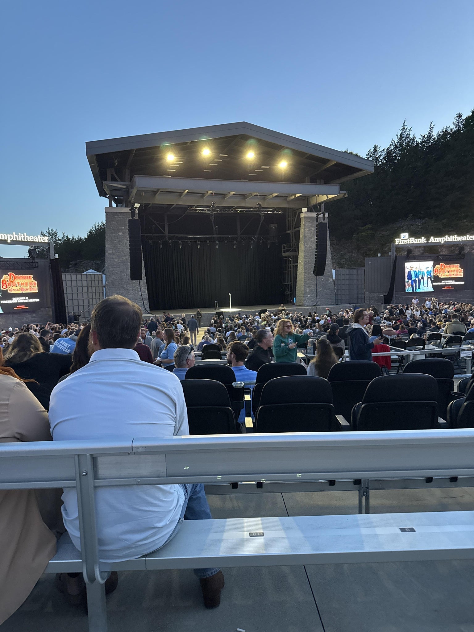 Real Fan View taken from Section 204 at FirstBank Amphitheater by Rick T