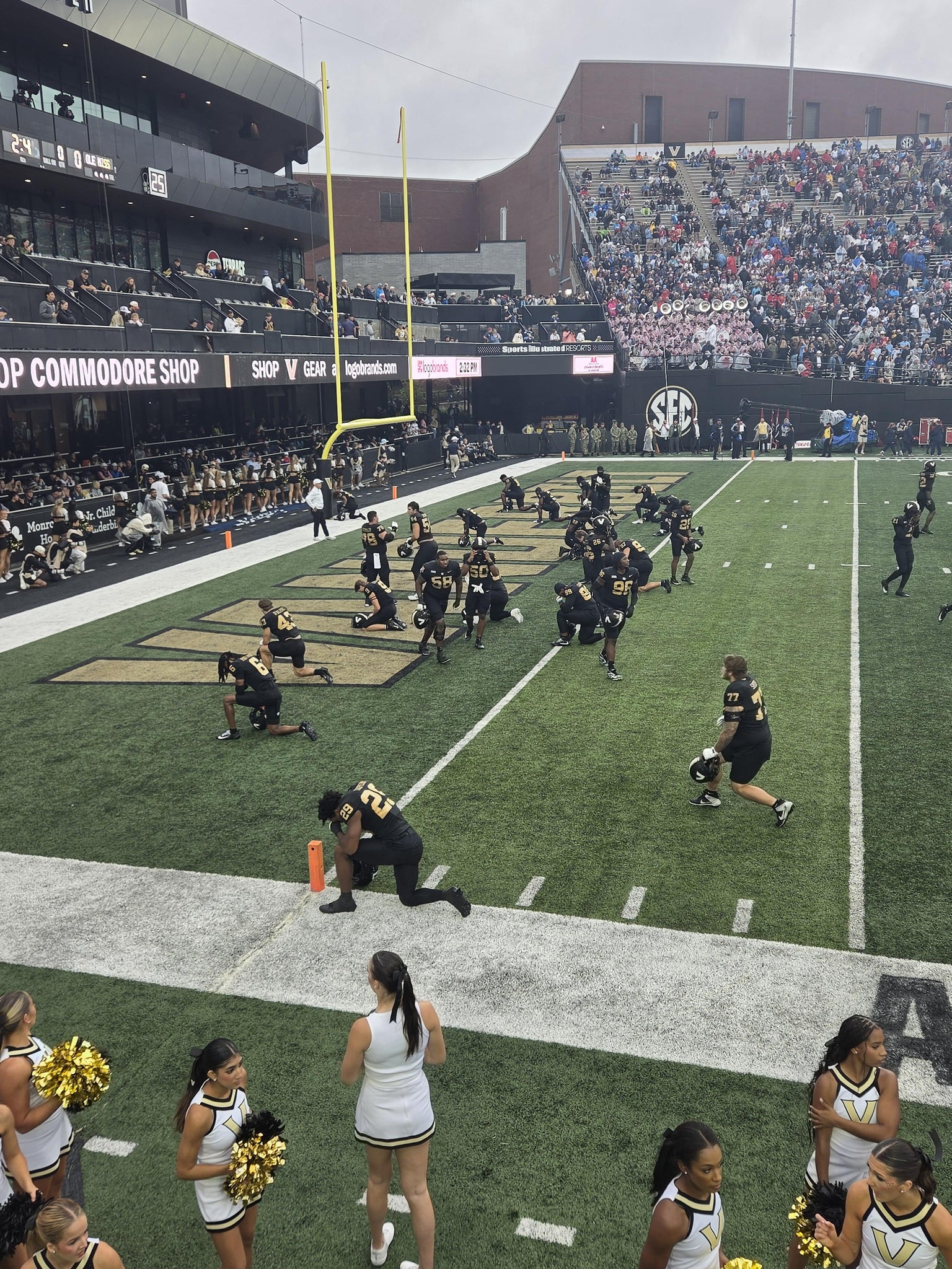 Real Fan View taken from Section A at FirstBank Stadium by Robert G
