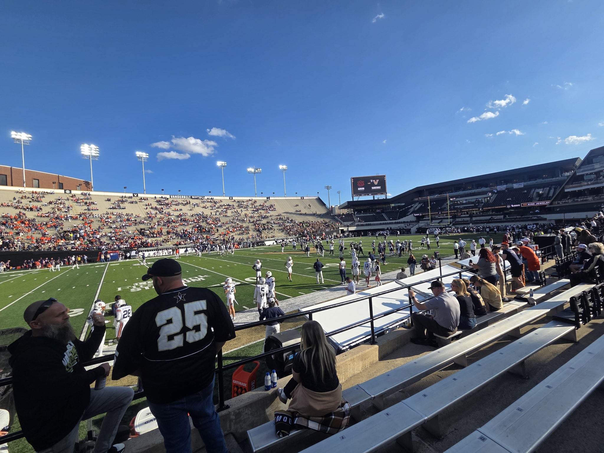 Real Fan View taken from Section B at FirstBank Stadium by Alyssa H