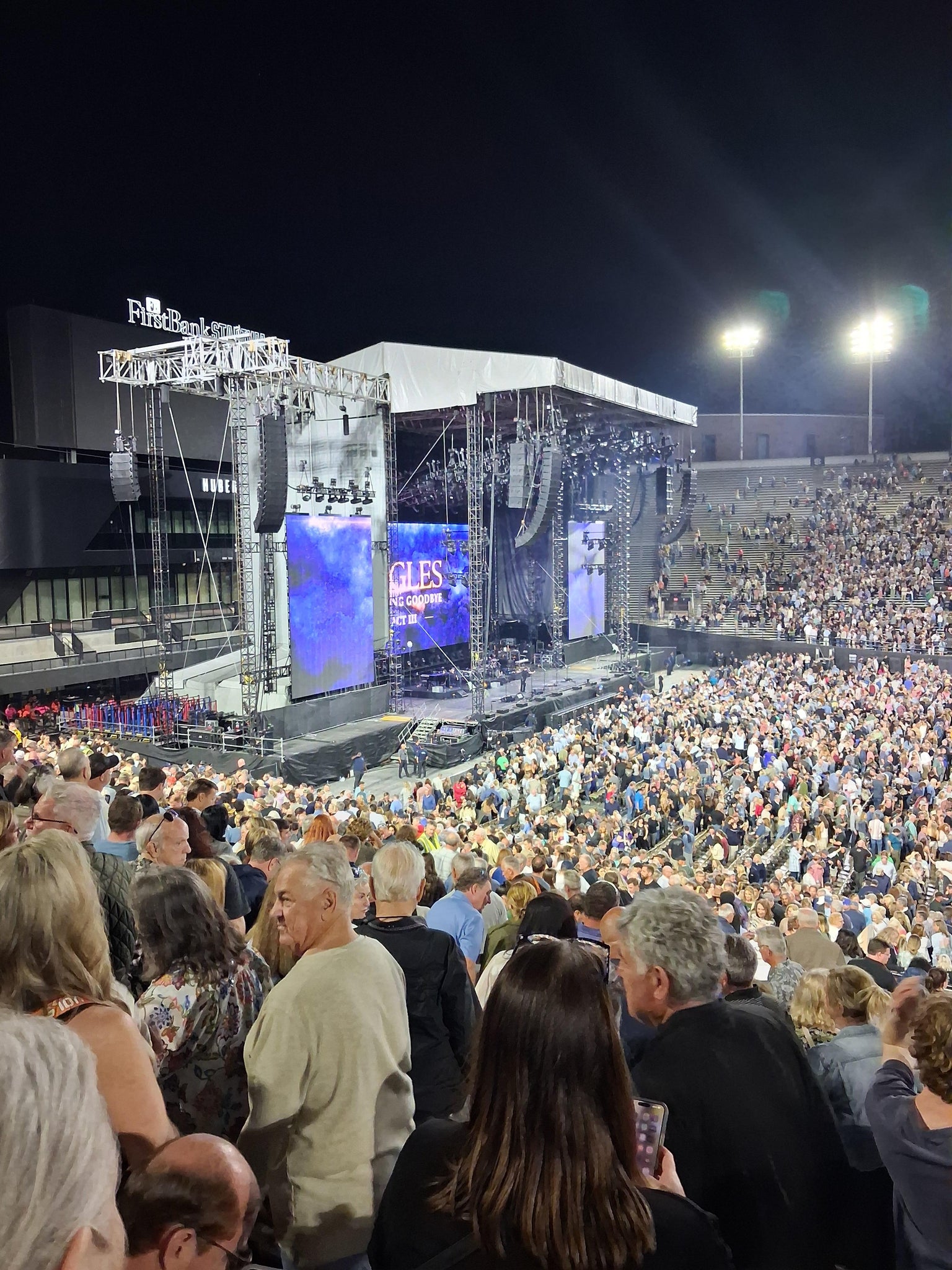 Real Fan View taken from Section C at FirstBank Stadium by Parker D
