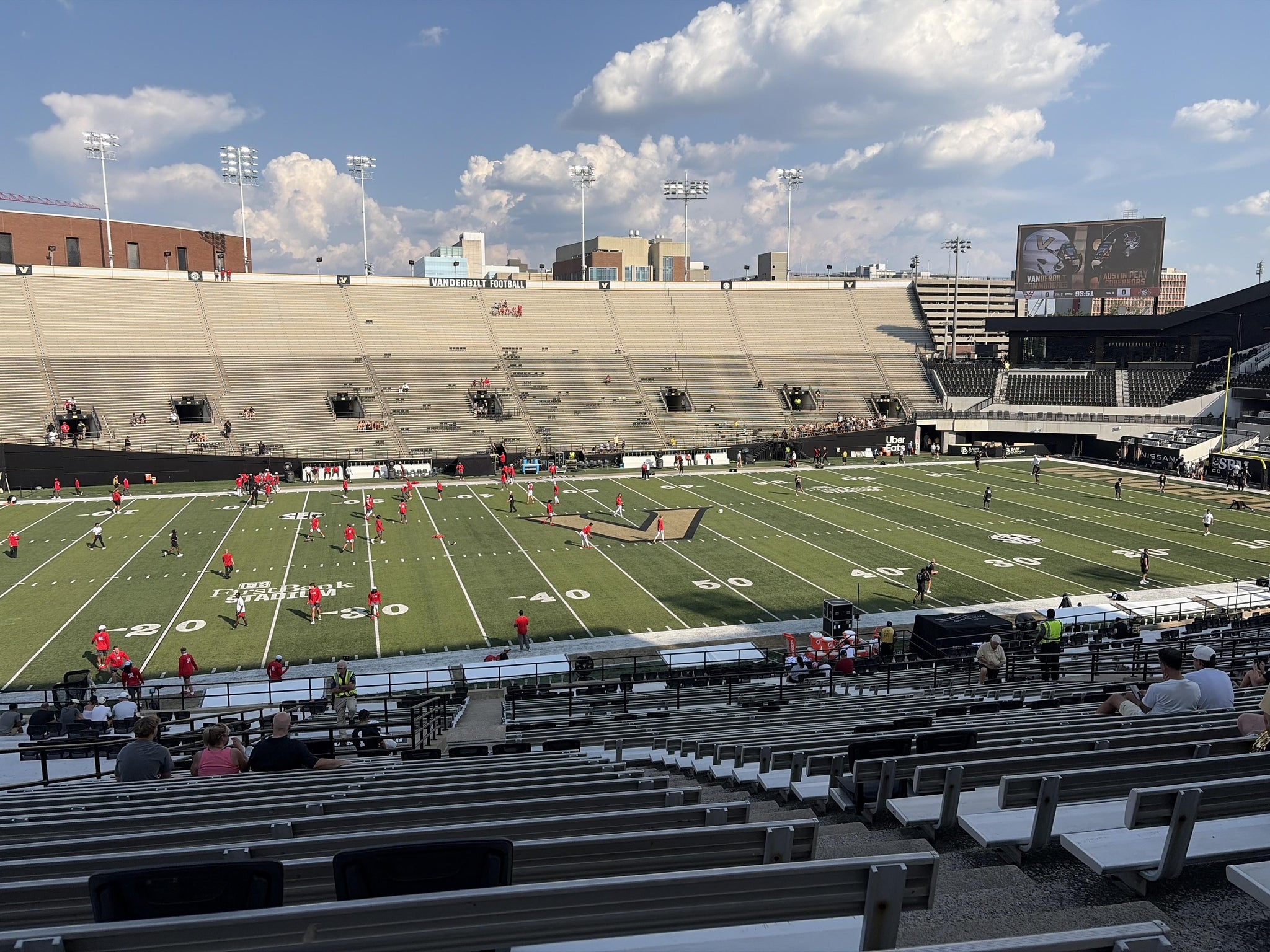 Real Fan View taken from Section C at FirstBank Stadium by Katie B