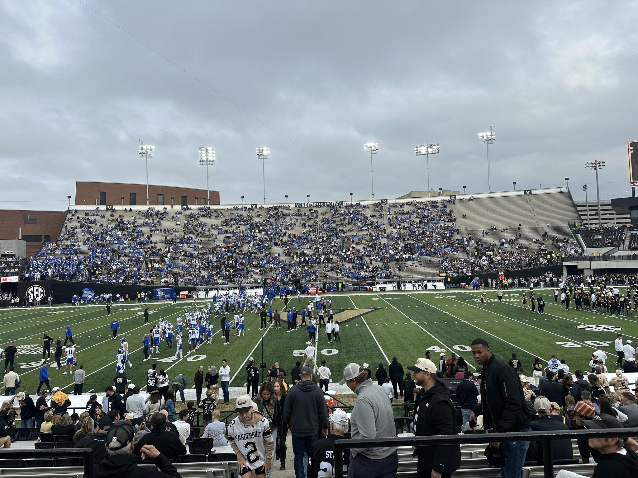 Real Fan View taken from Section D at FirstBank Stadium by Brett K