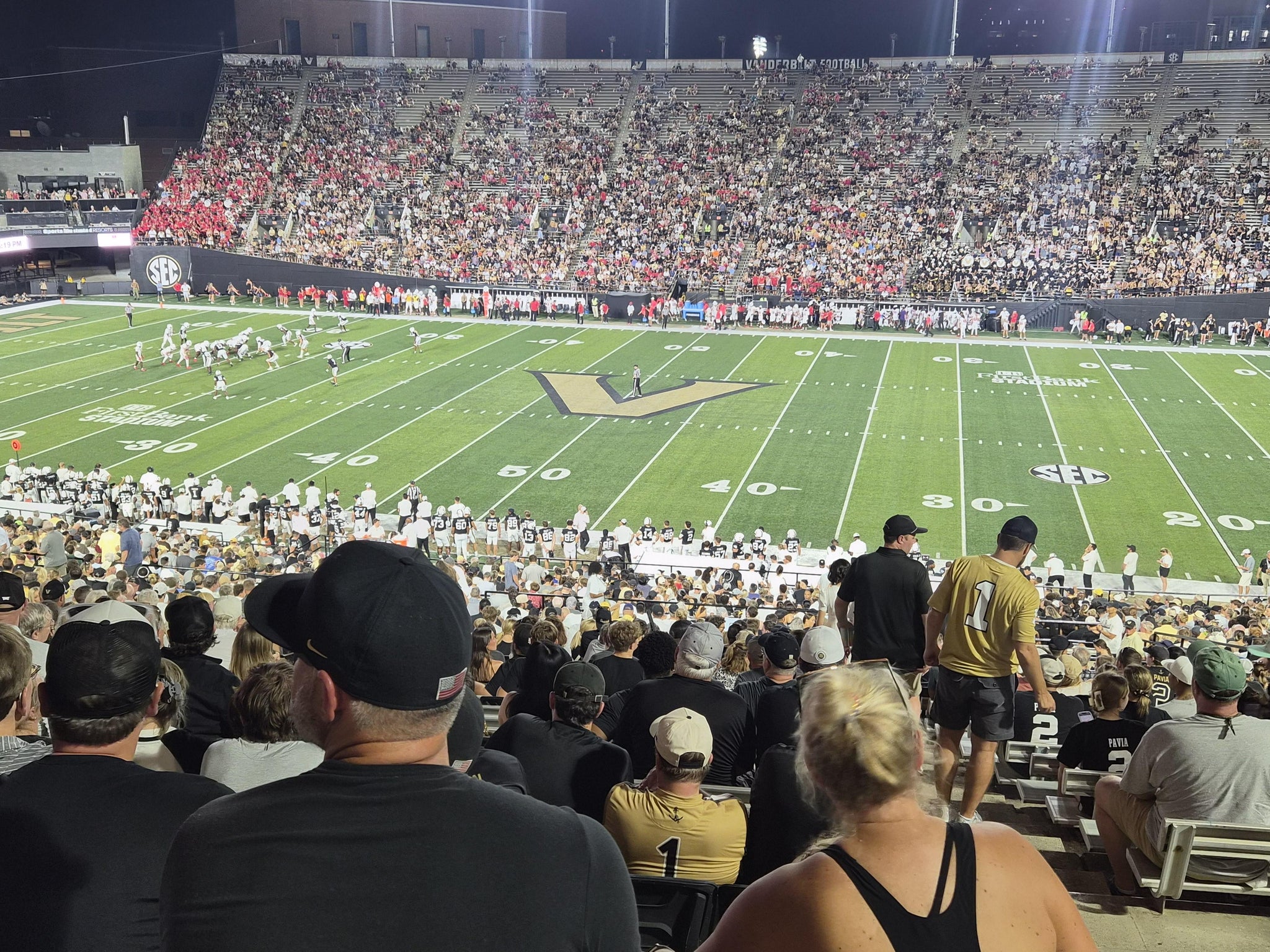 Real Fan View taken from Section E at FirstBank Stadium by Eddie C