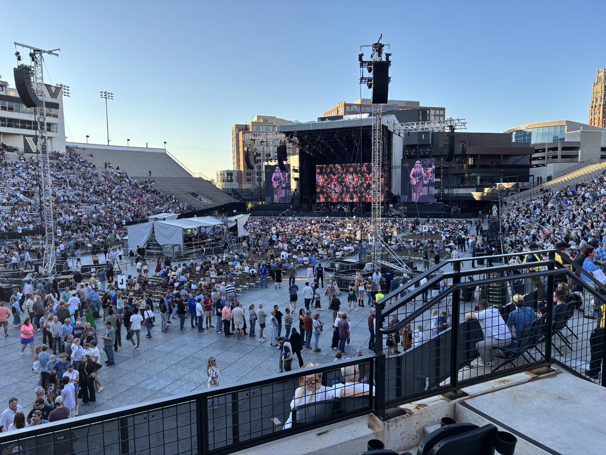 Real Fan View taken from Section M at FirstBank Stadium by Charlotte G