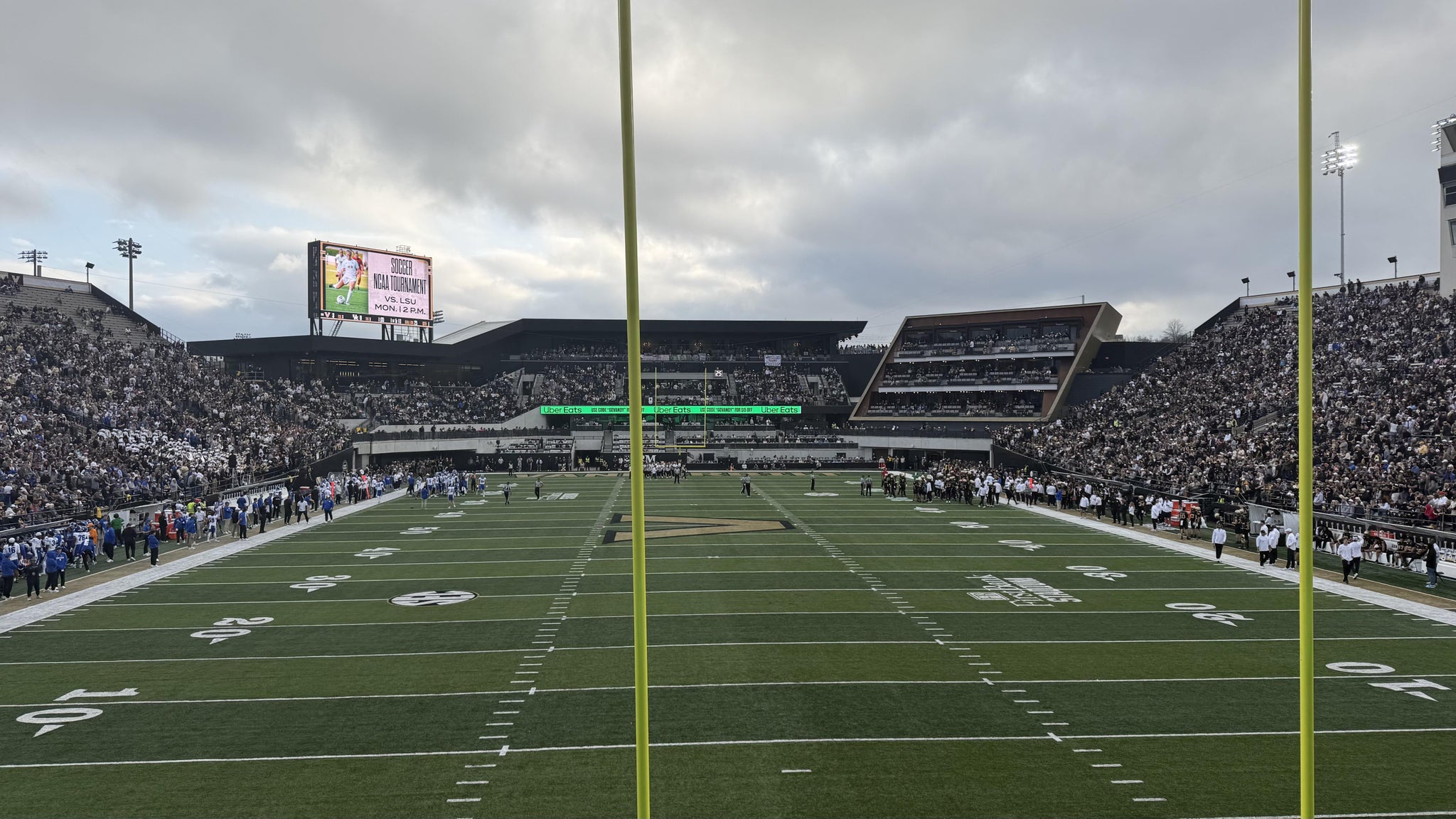 Real Fan View taken from North Endzone Terrace at FirstBank Stadium by Howie S