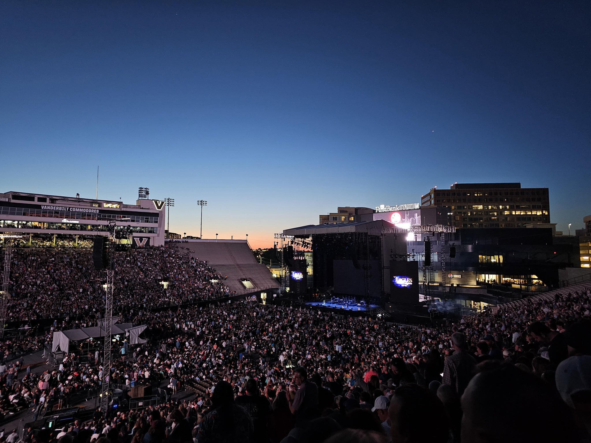 Real Fan View taken from Section Q at FirstBank Stadium by David J