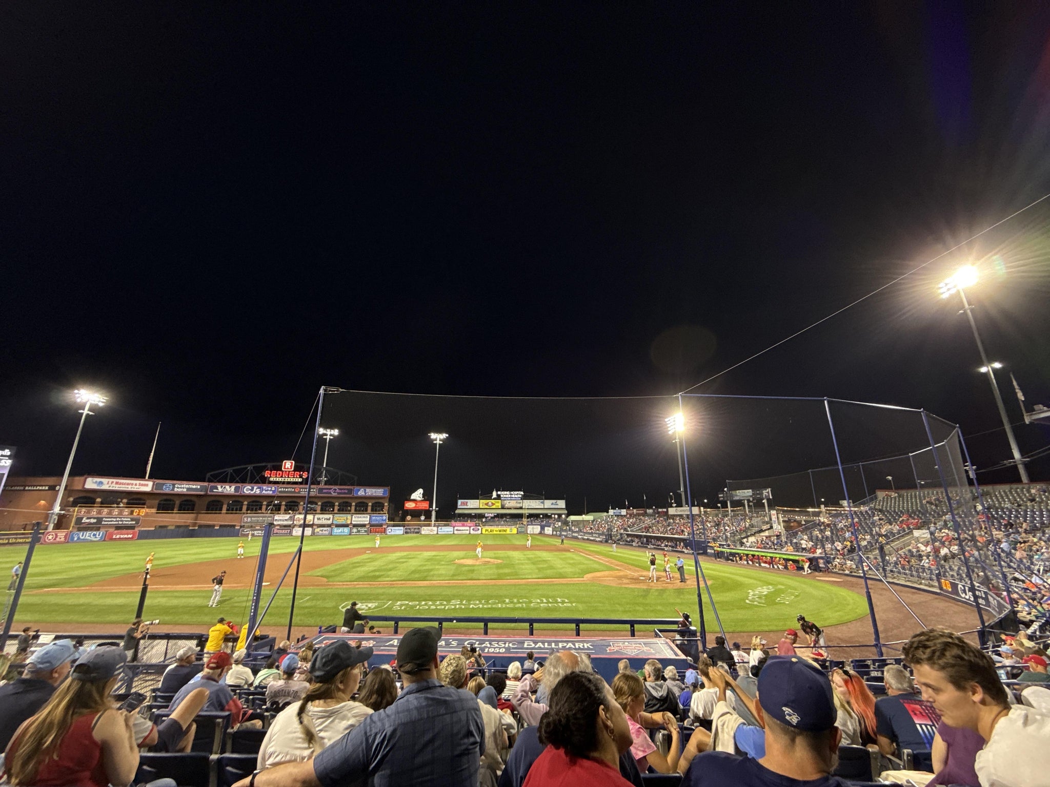 Real Fan View taken from Section Box 9 at FirstEnergy Stadium - Reading, PA by Freddy P