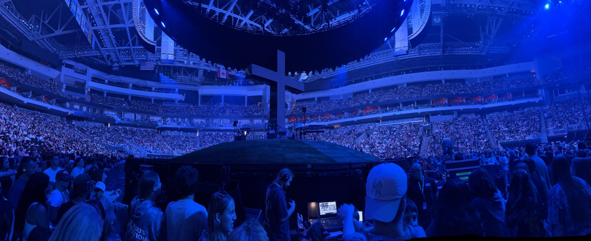 Real Fan View taken from GA Floor at Fiserv Forum by Frank C