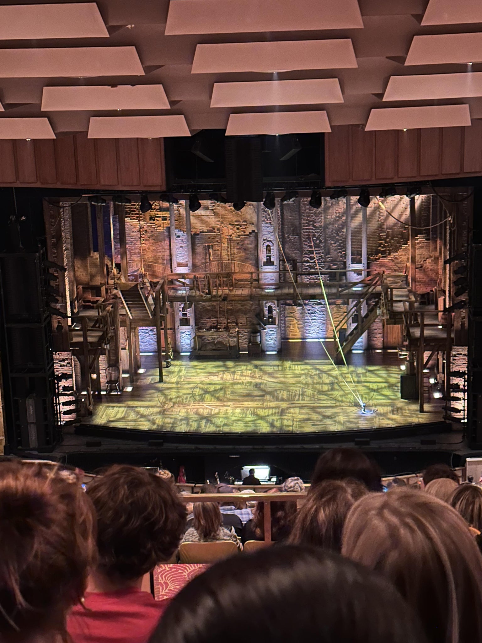 Real Fan View taken from Balcony Right Center at Fisher Theatre - Detroit by Josh W