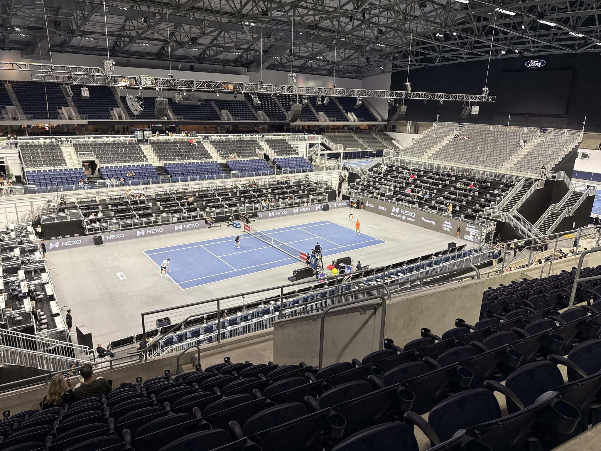 Real Fan View taken from Section 230 at Ford Center by Jaden S