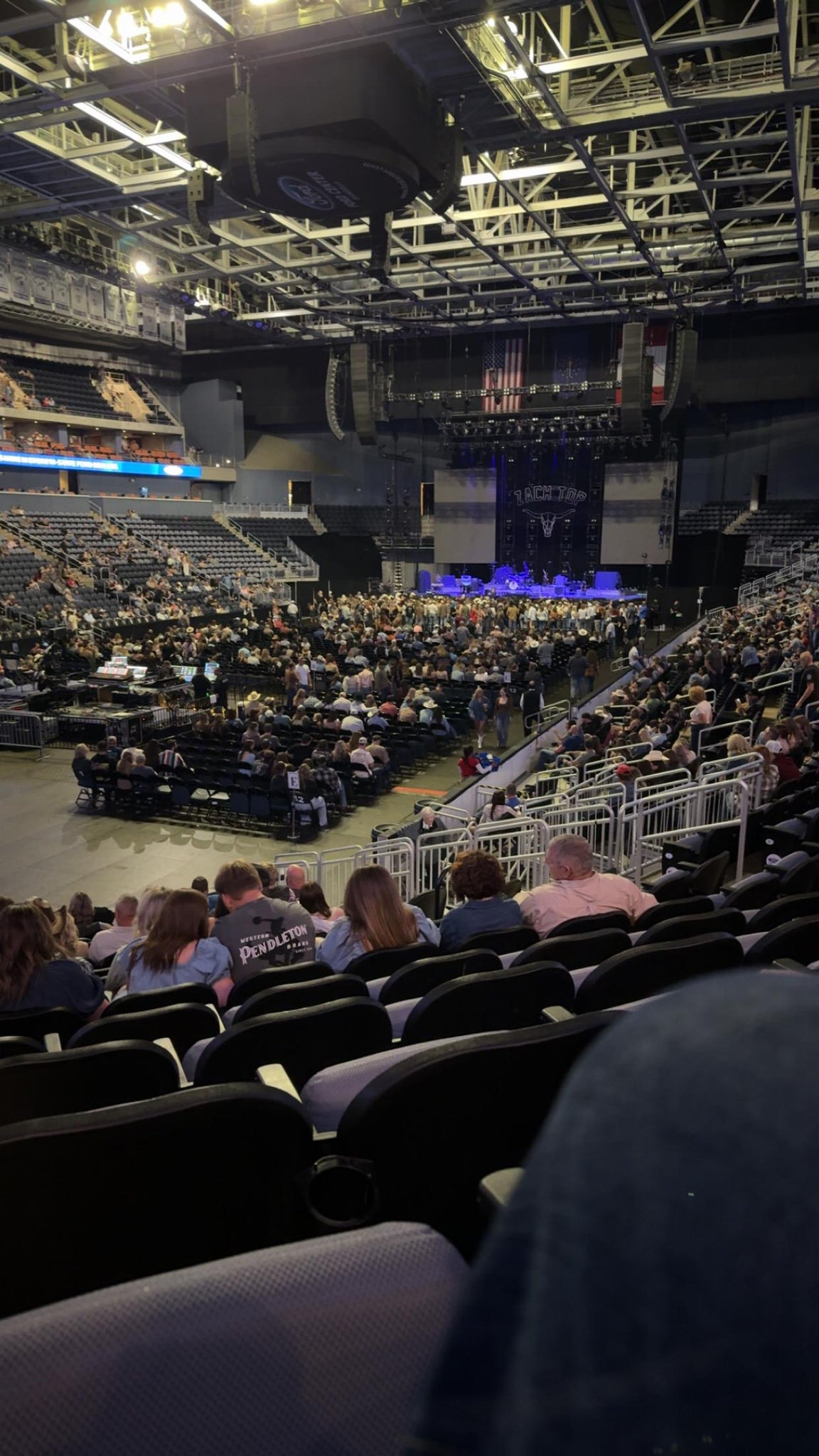Real Fan View taken from Section 120 at Ford Center - IN by Isaiah S