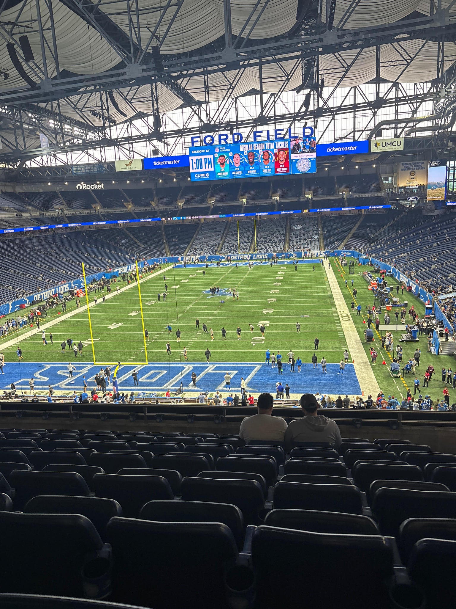 Real Fan View taken from Section 244 at Ford Field by Noah T