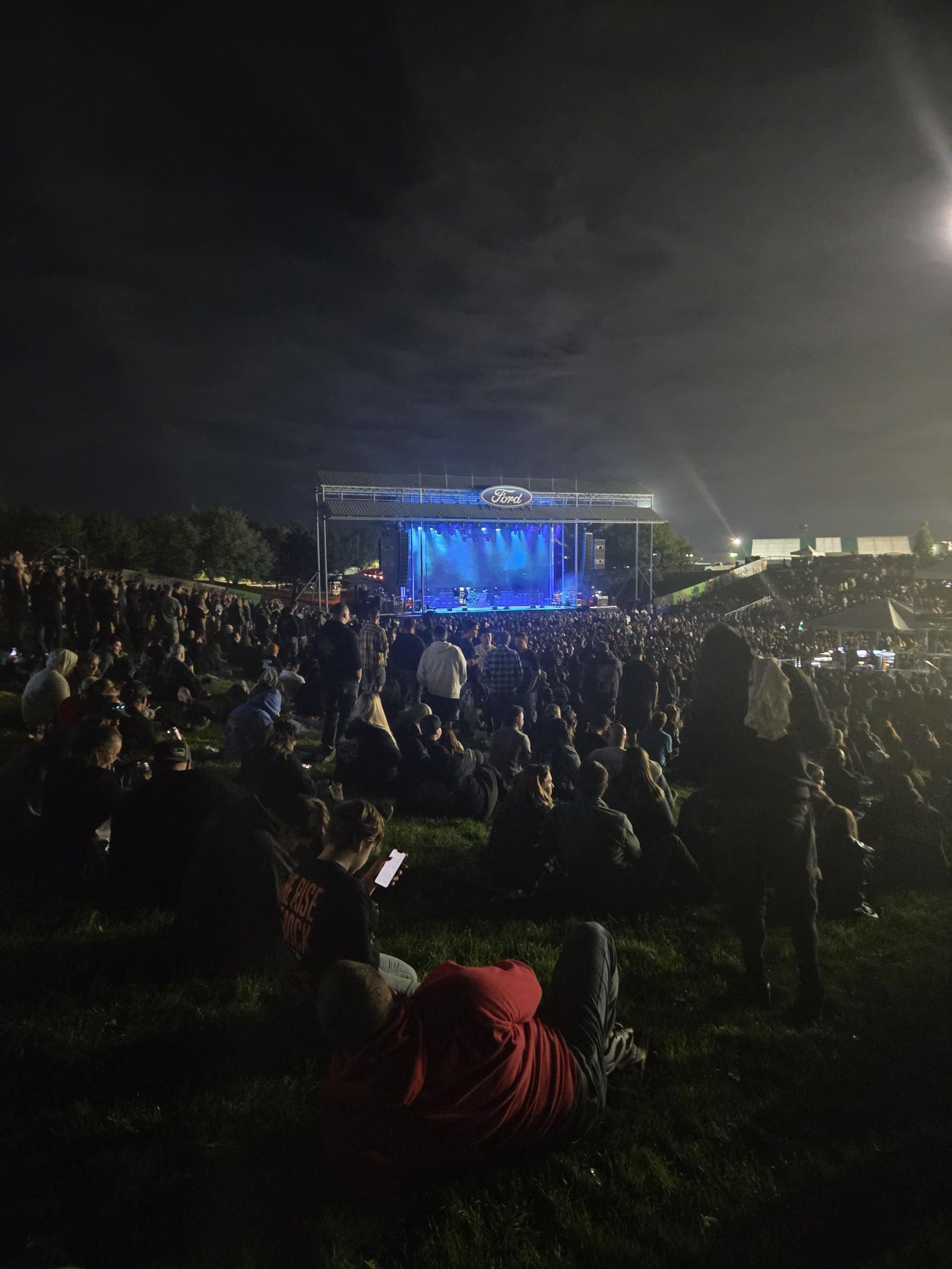 Real Fan View taken from GA Lawn at Ford Idaho Center by Valarie S