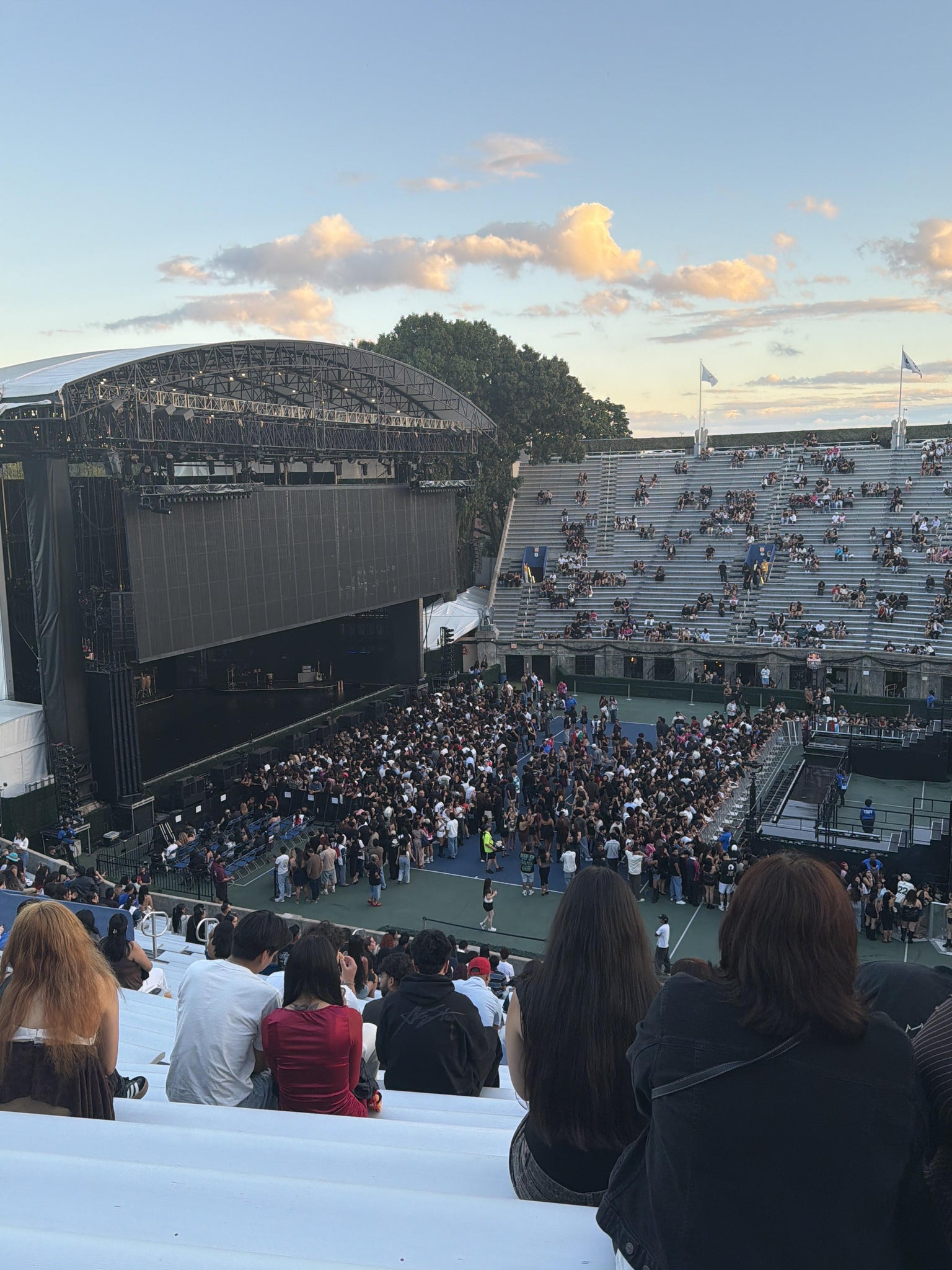 Real Fan View taken from Section 902 at Forest Hills Stadium by Jack L