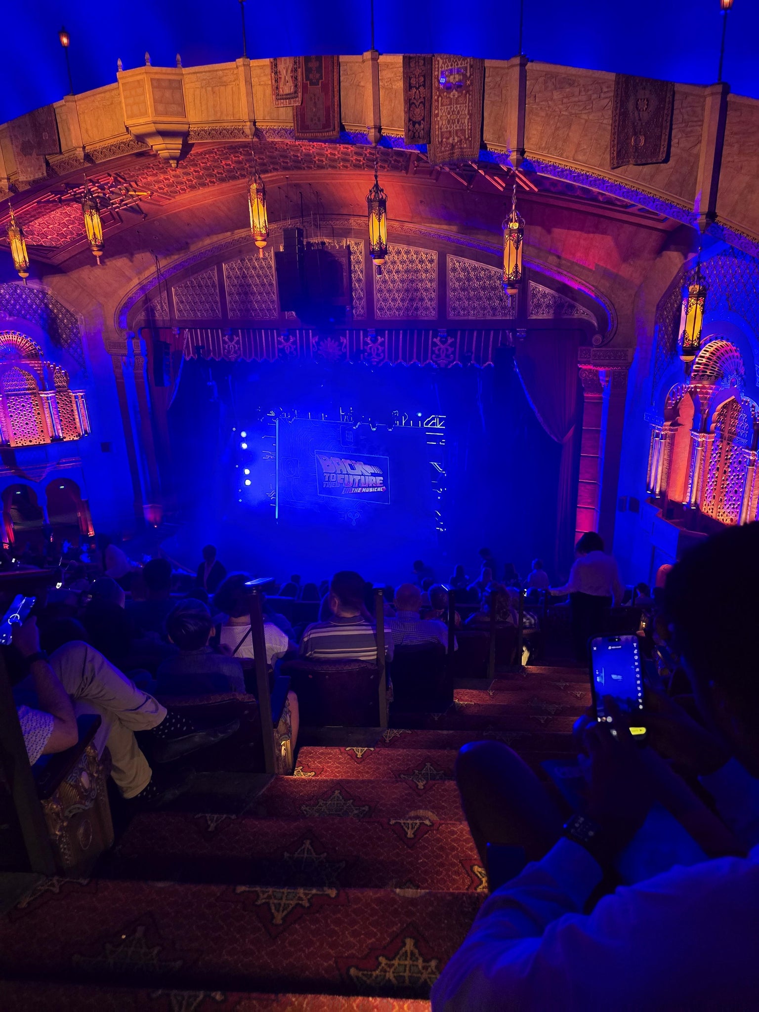 Real Fan View taken from First Dress Circle Right C at Fox Theatre Atlanta by Noel G