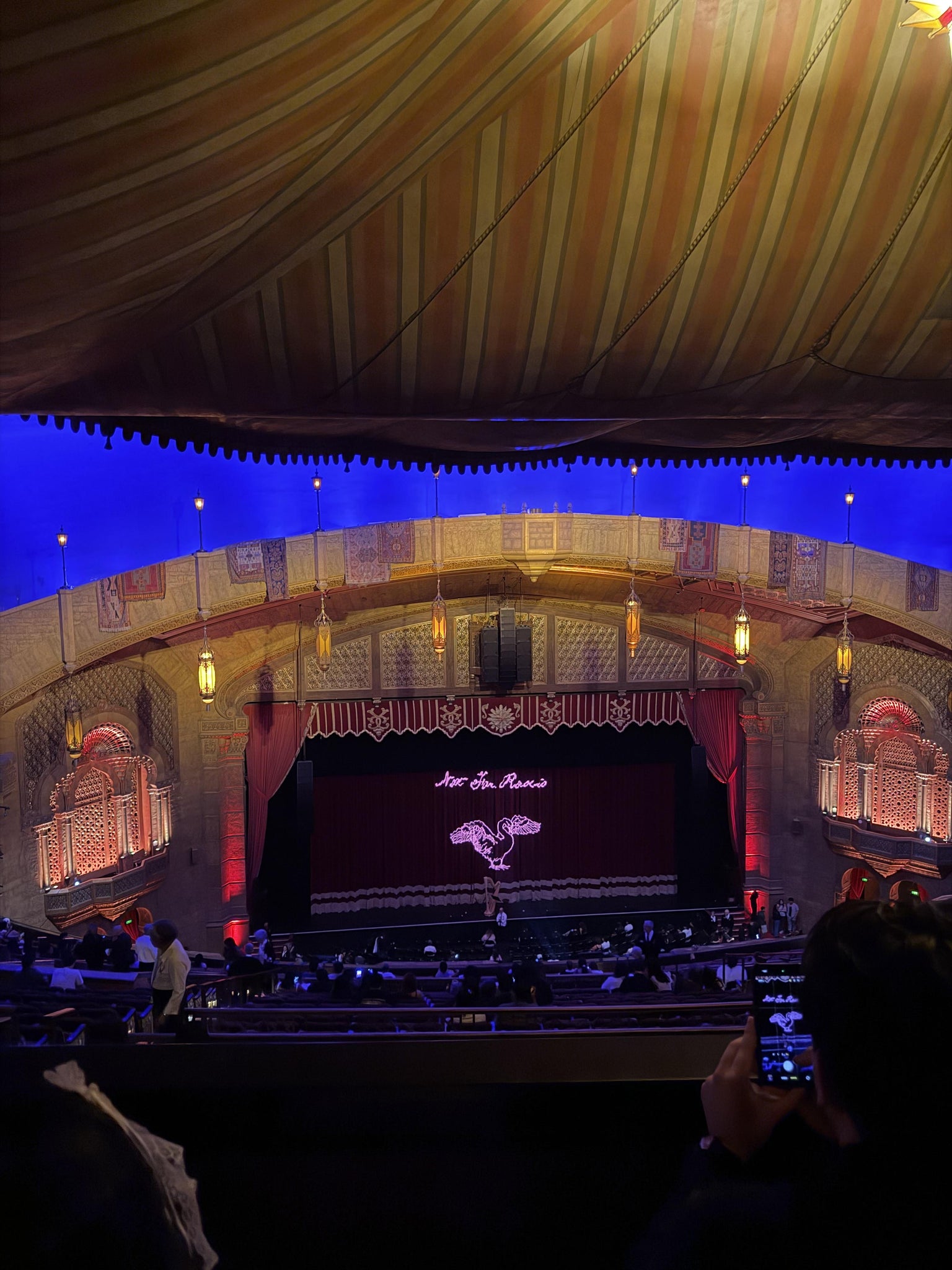 Real Fan View taken from Gallery Left A at Fox Theatre Atlanta by Kaylie T