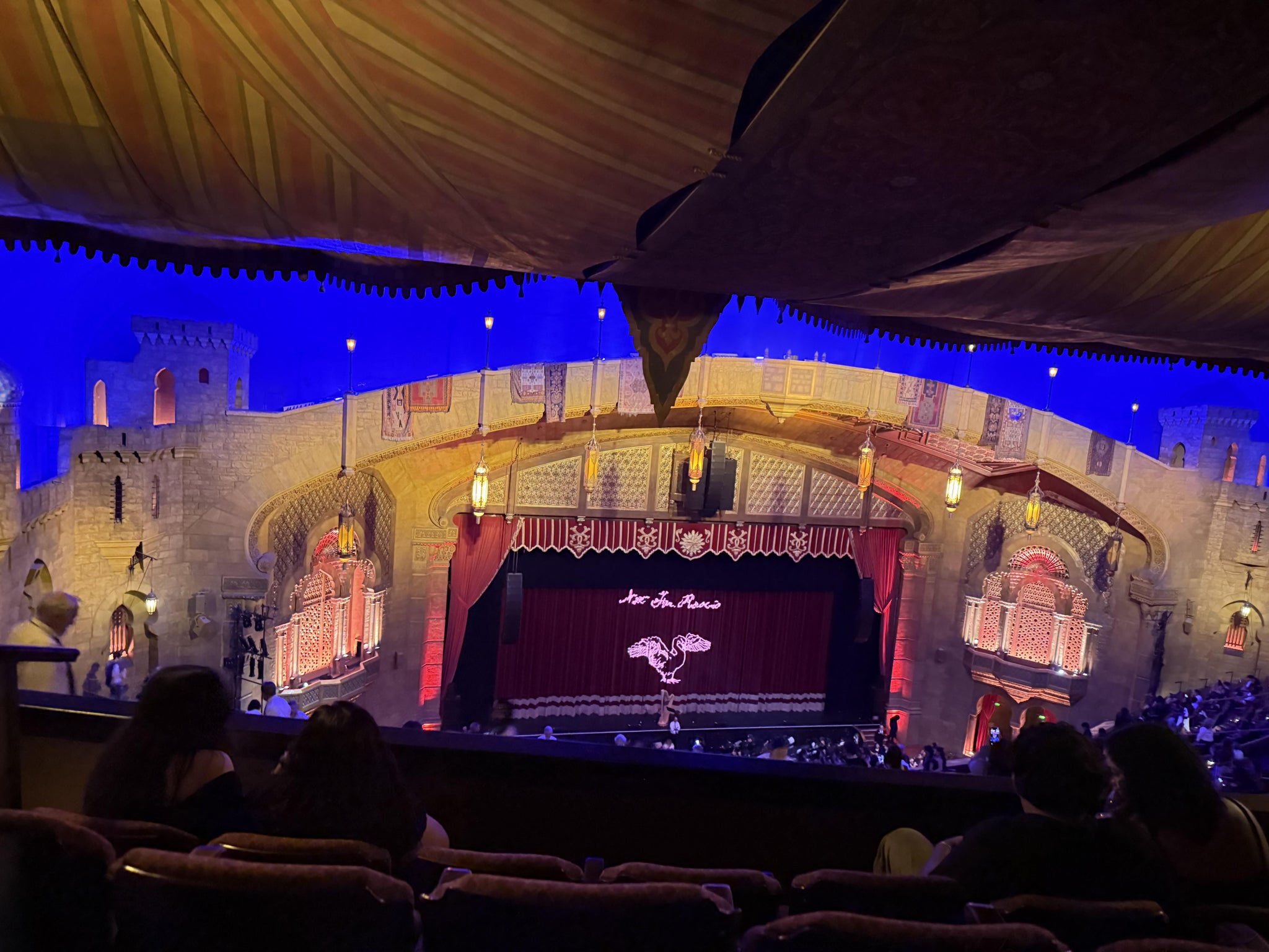 Real Fan View taken from Gallery Left B at Fox Theatre Atlanta by Katherine C