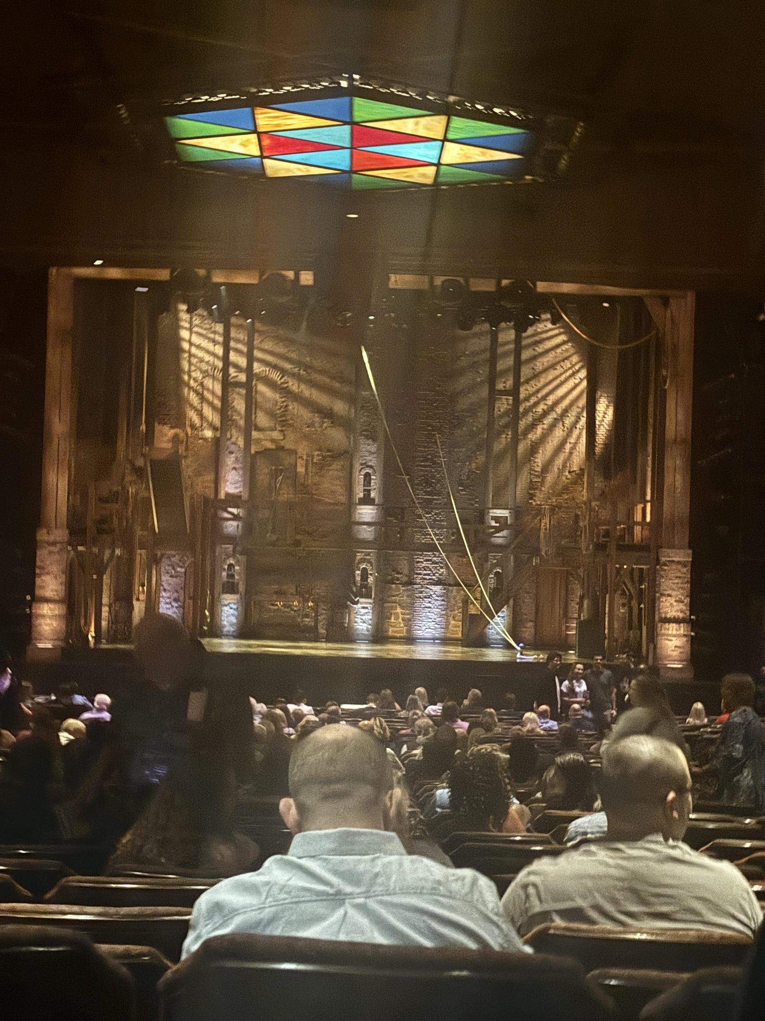 Real Fan View taken from Orchestra Center at Fox Theatre Atlanta by Dawn K