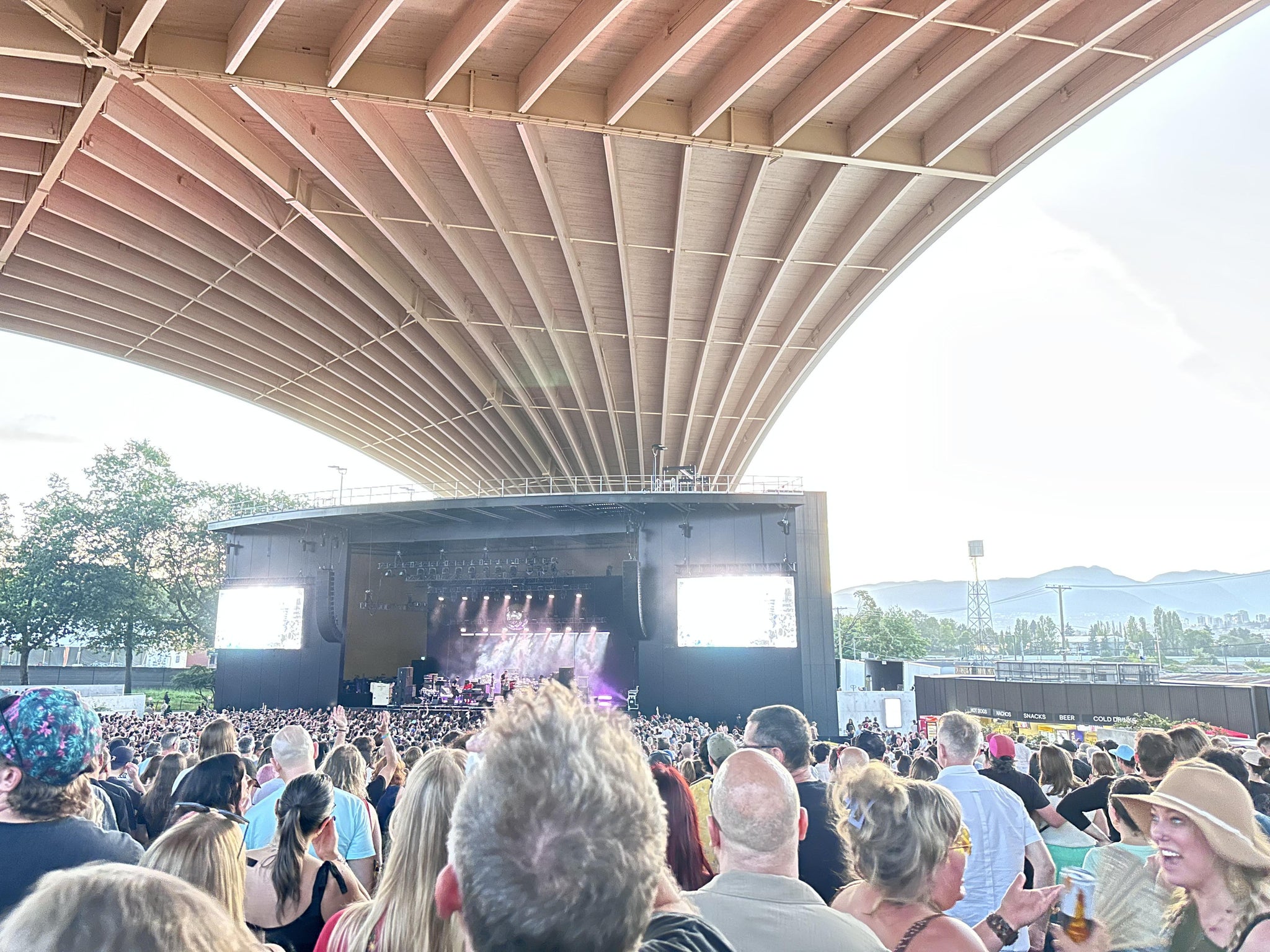 Real Fan View taken from GA Lawn at Freedom Mobile Arch by John P