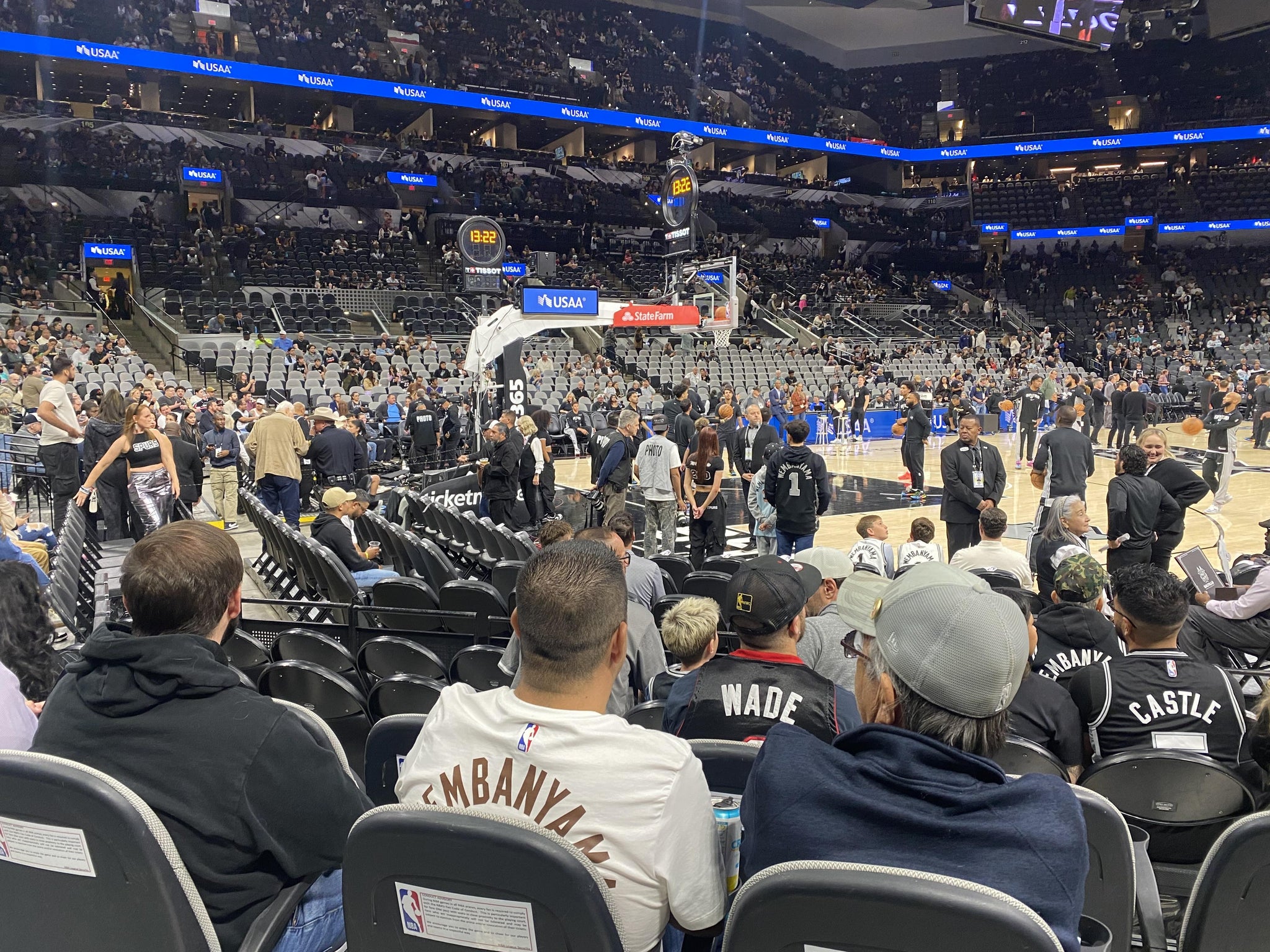Real Fan View taken from Section 25 at Frost Bank Center by Anonymous User
