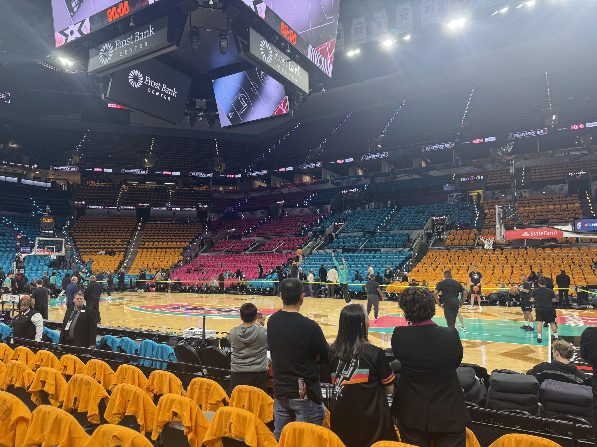 Real Fan View taken from Section 6 at Frost Bank Center by Tyler  S