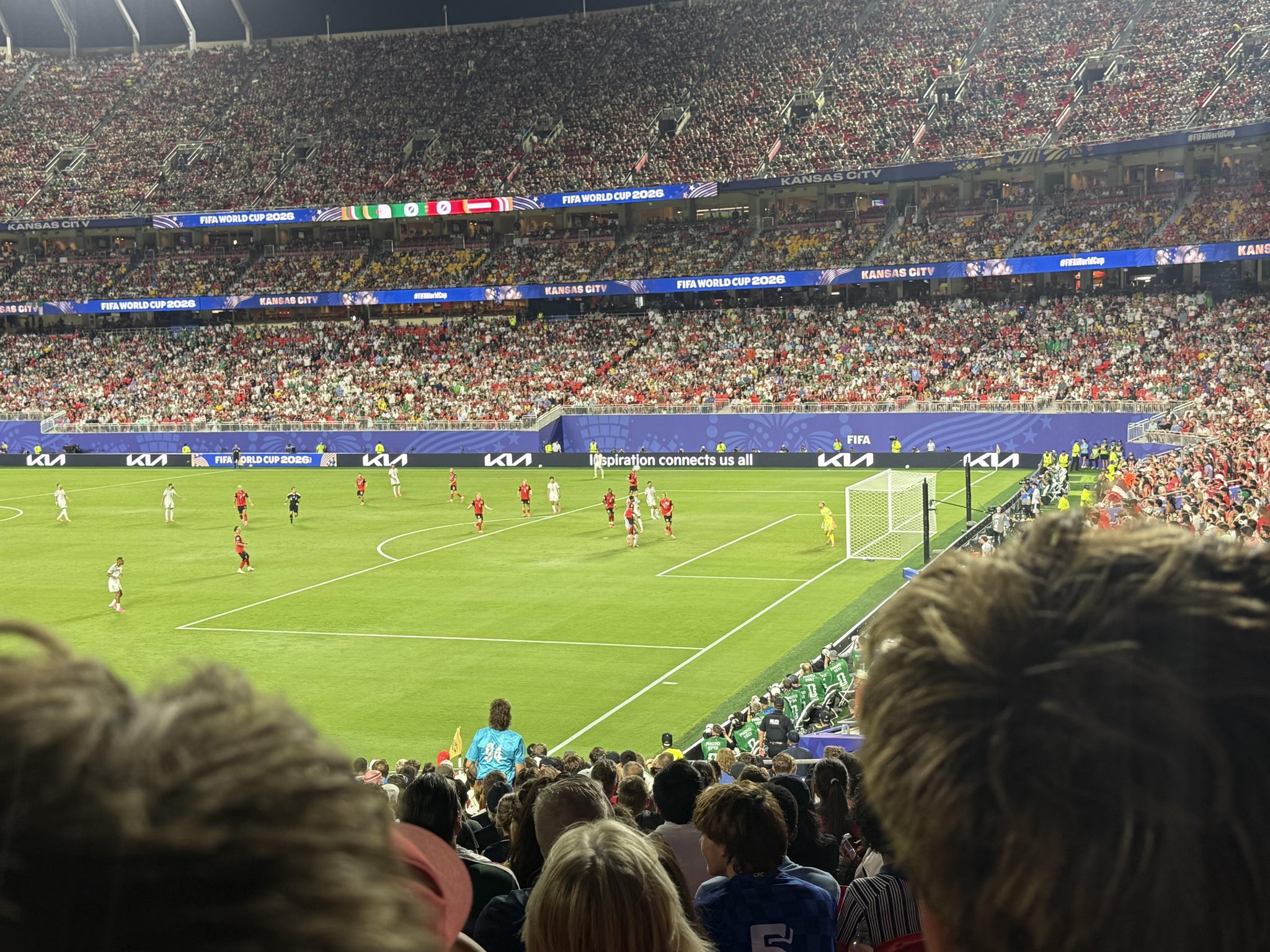 Real Fan View taken from Section 114 at GEHA Field at Arrowhead Stadium by Bryan J