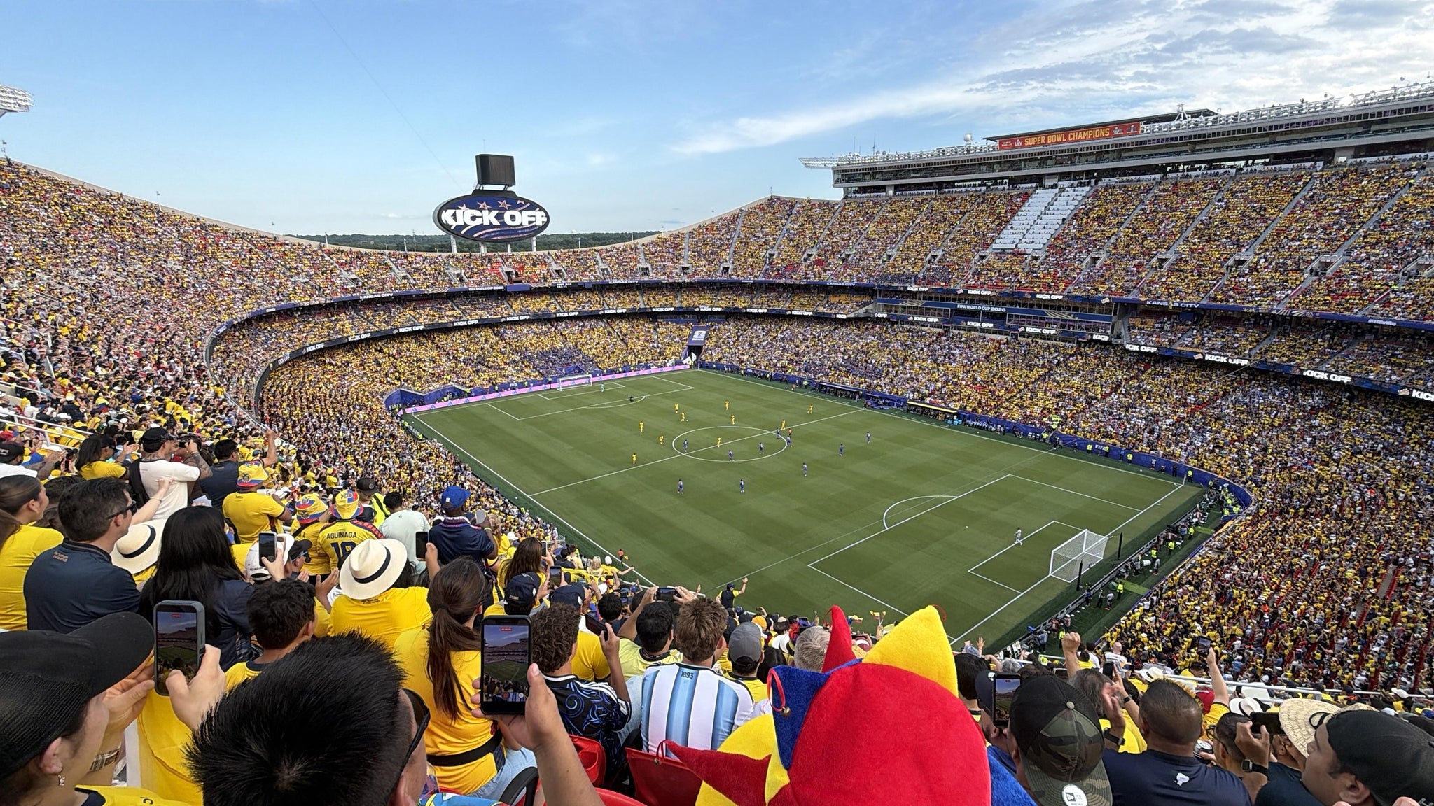 Real Fan View taken from Section 341 at GEHA Field at Arrowhead Stadium by Luis M