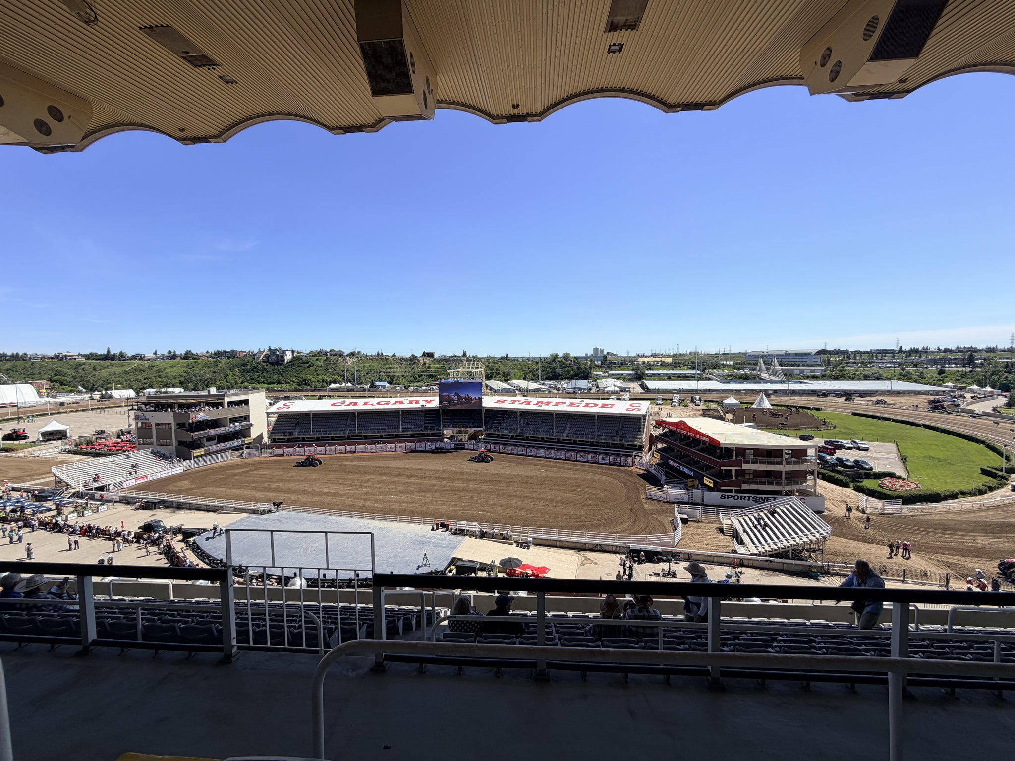 Vue réelle des fans prise de la Section 715 au site GMC Stadium par Christine B