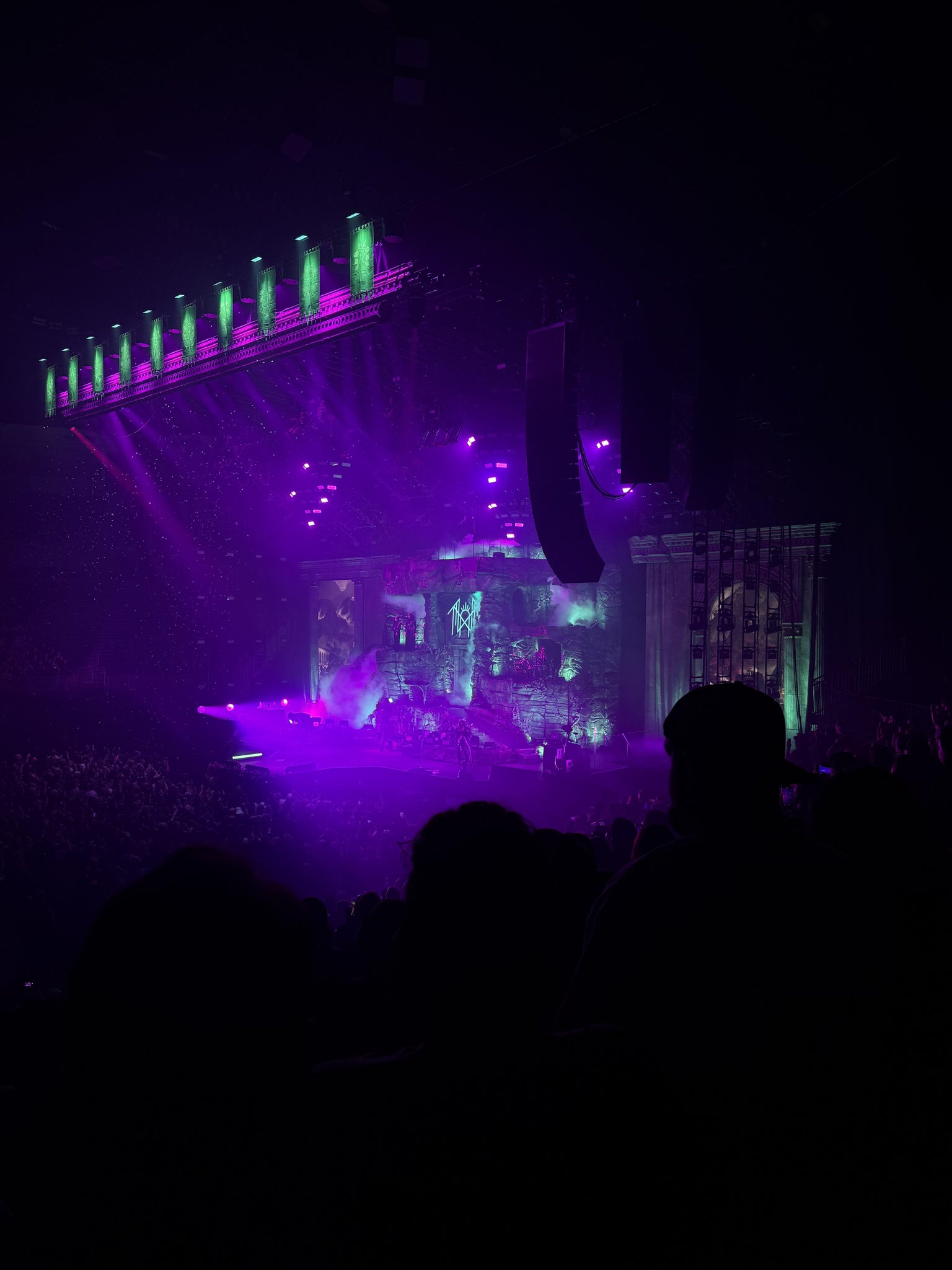 Real Fan View taken from Section 106 at Gas South Arena by Emmalynn J