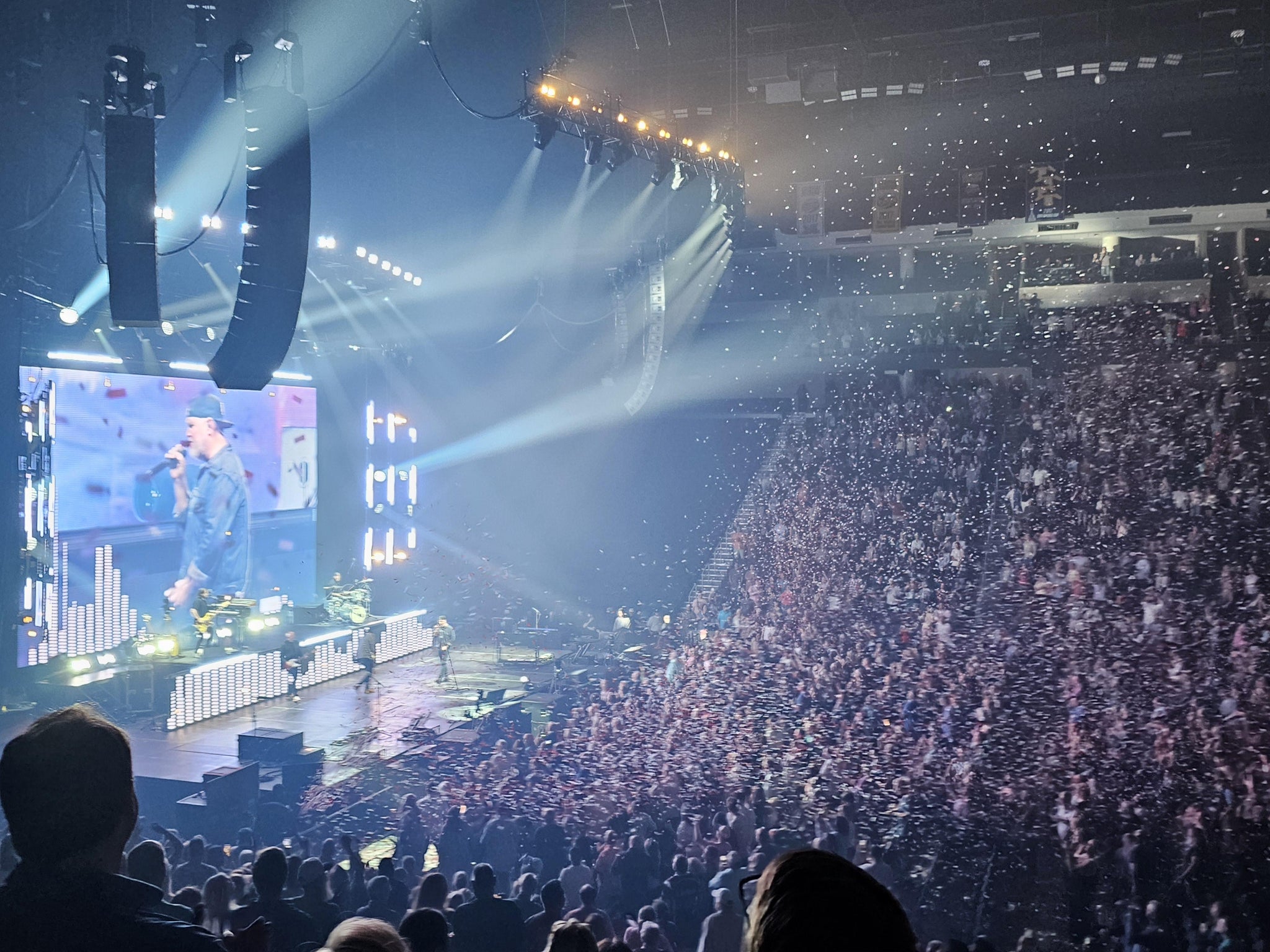 Real Fan View taken from Section 119 at Gas South Arena by Claudia ruth N