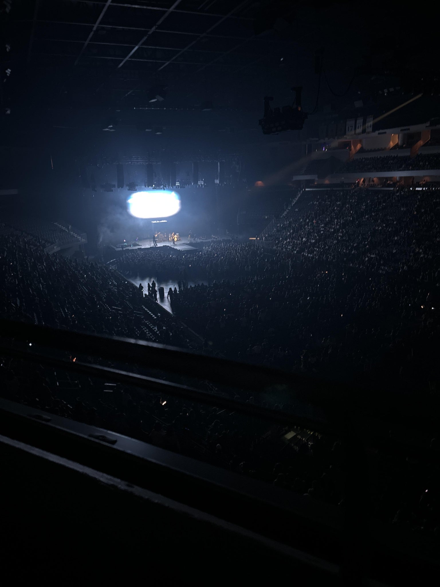 Real Fan View taken from Section 222 at Gas South Arena by Stacy D